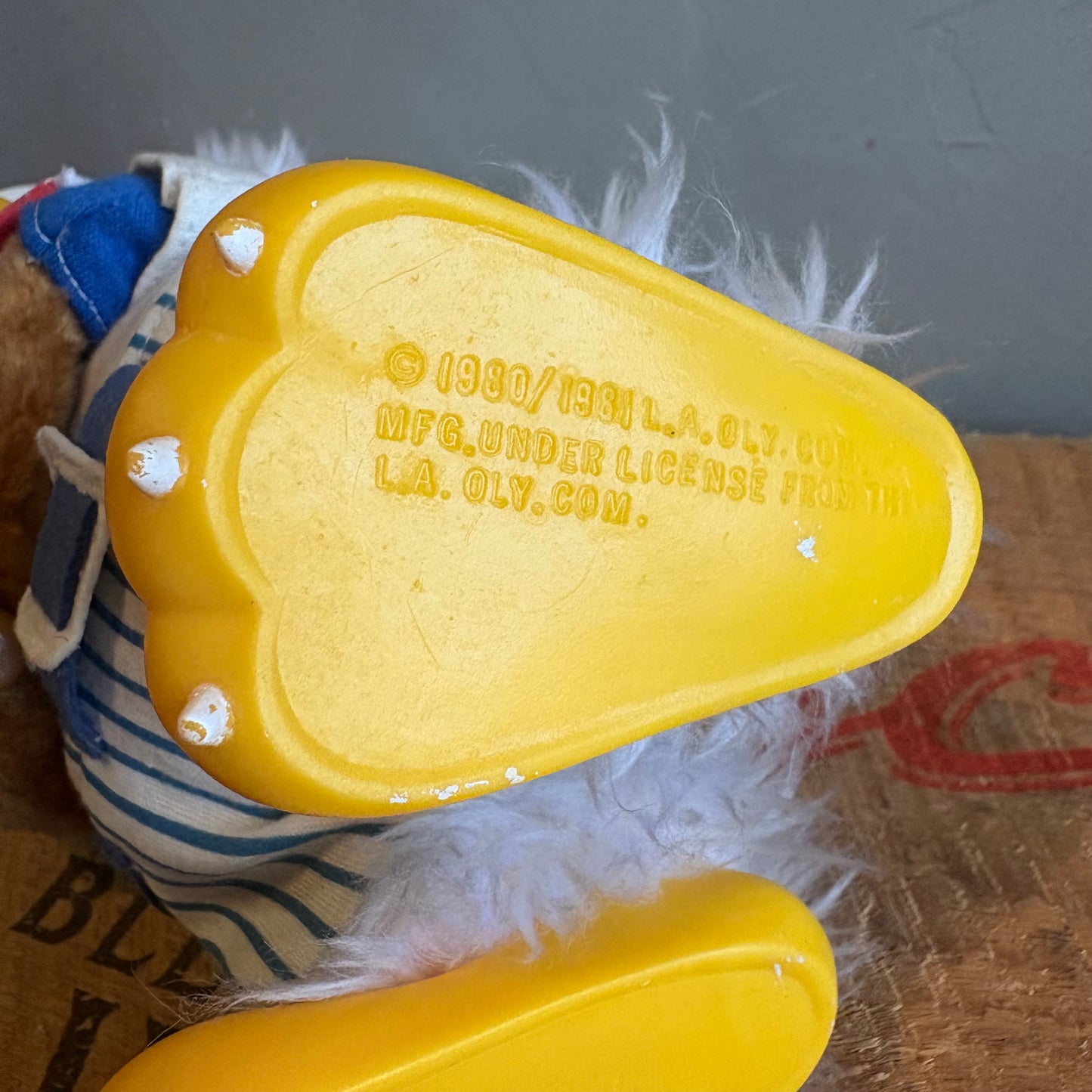 【1980s USA vintage】 LA Olympic “Eagle Sam” Plush Doll