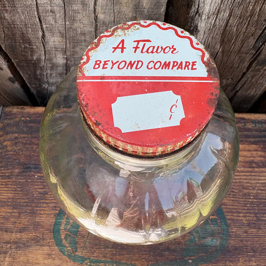 【1950s USA vintage】glass bottle