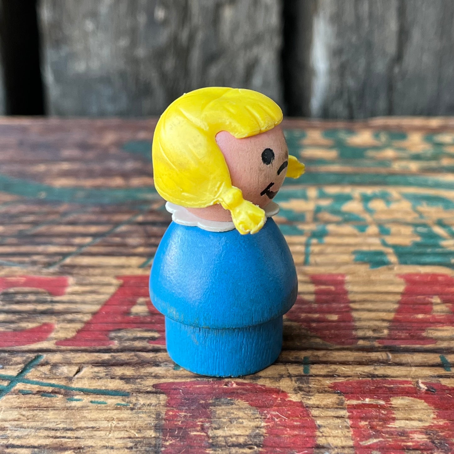 【USA vintage】Fisher Price Little People 女の子