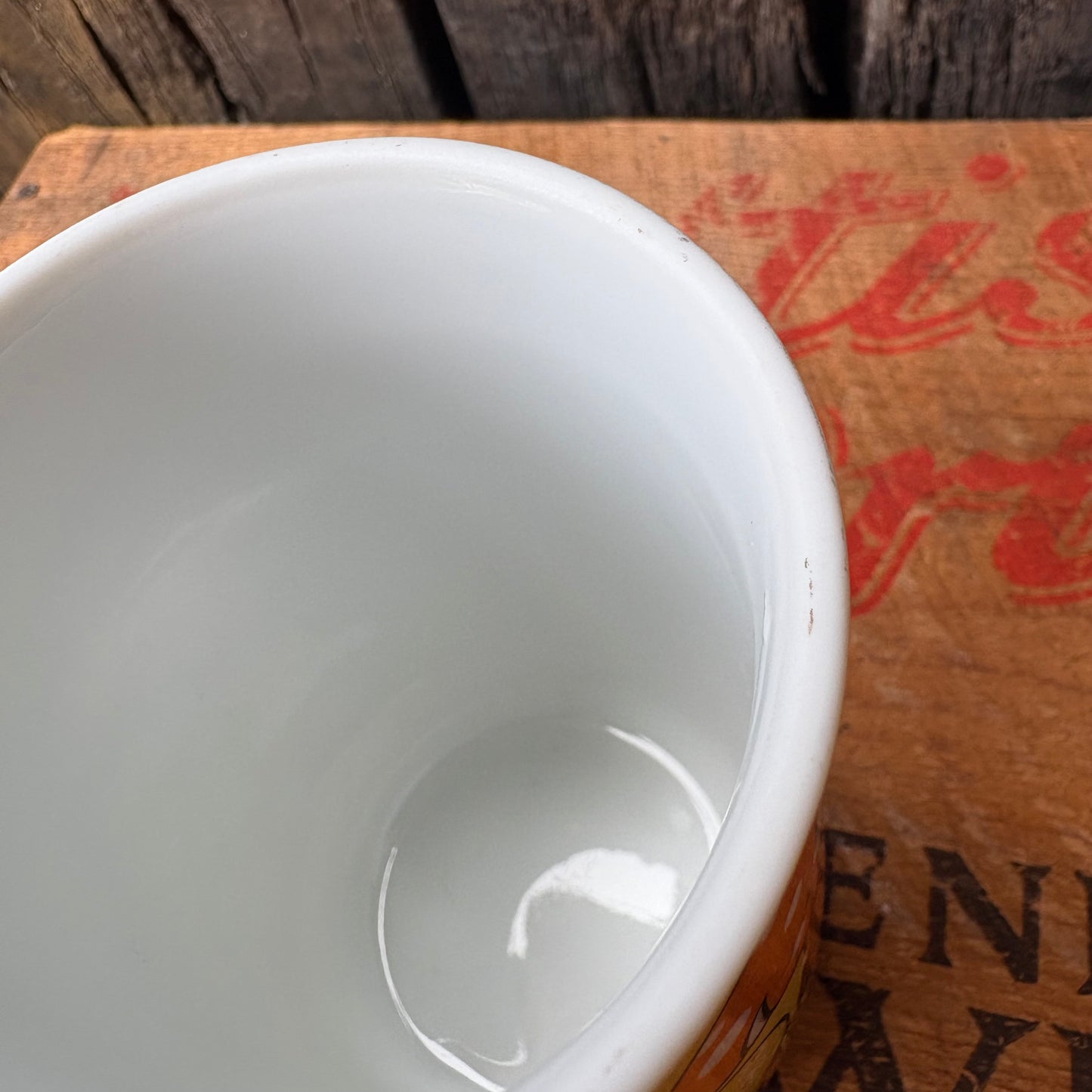 【1970s JAPAN】mushroom coffee mugcup