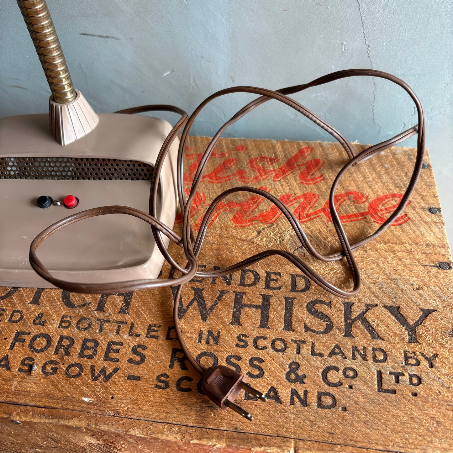 【1950s USA vintage】MARKS DELUXE Fluorescent Desk Lamp