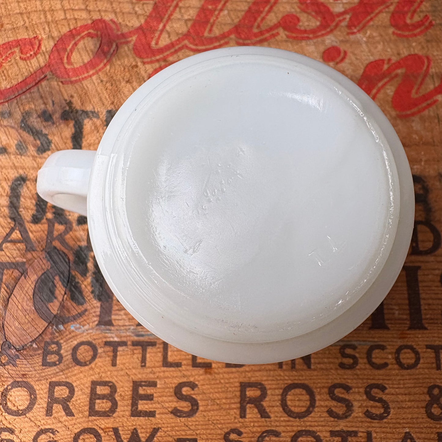 【USA vintage】HAZEL ATLAS mugcup Grandpa