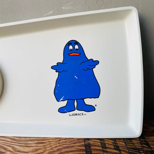 【70s vintage】McDonald Plastic Tray Grimace