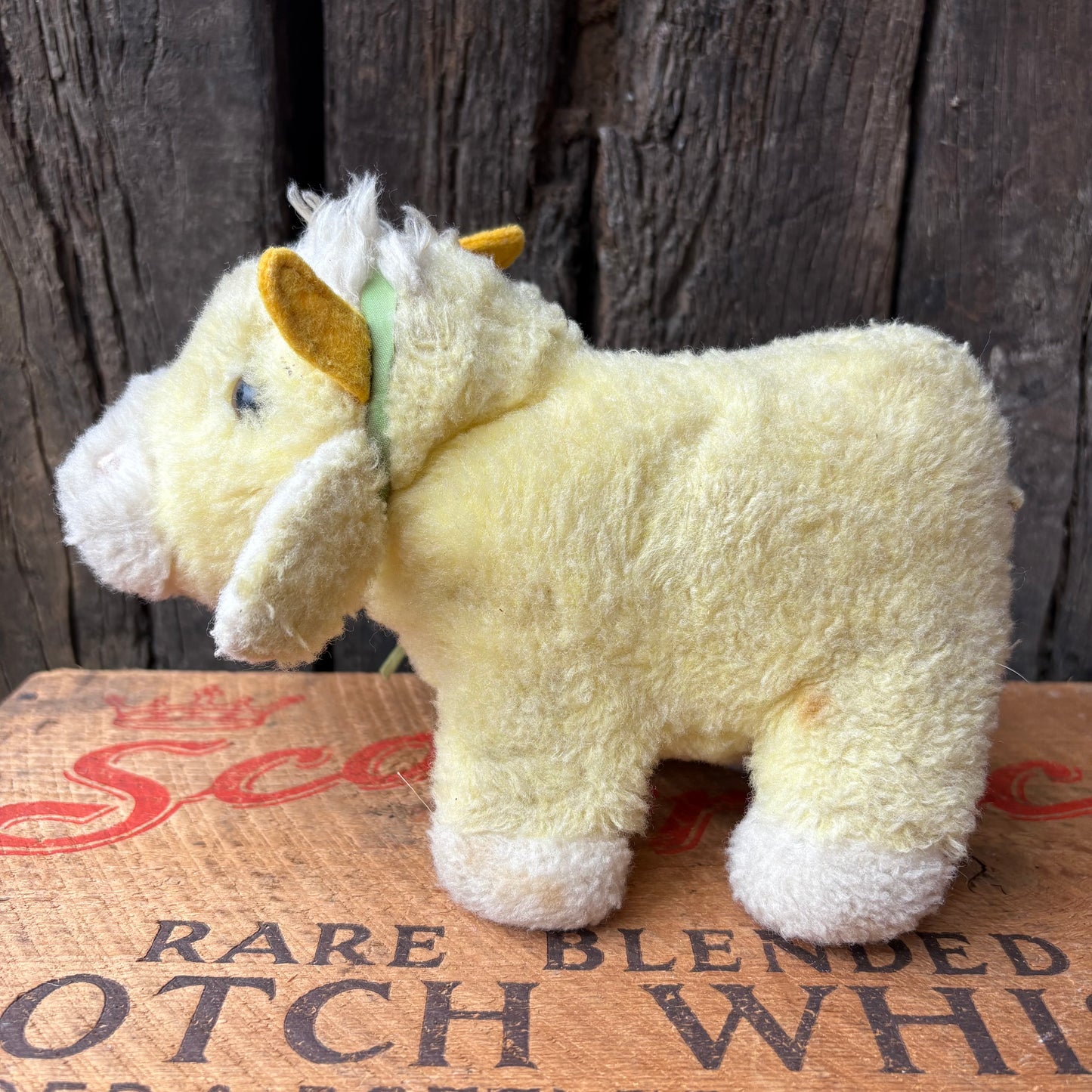 【1970s USA vintage】Eden Musical Cow Plush
