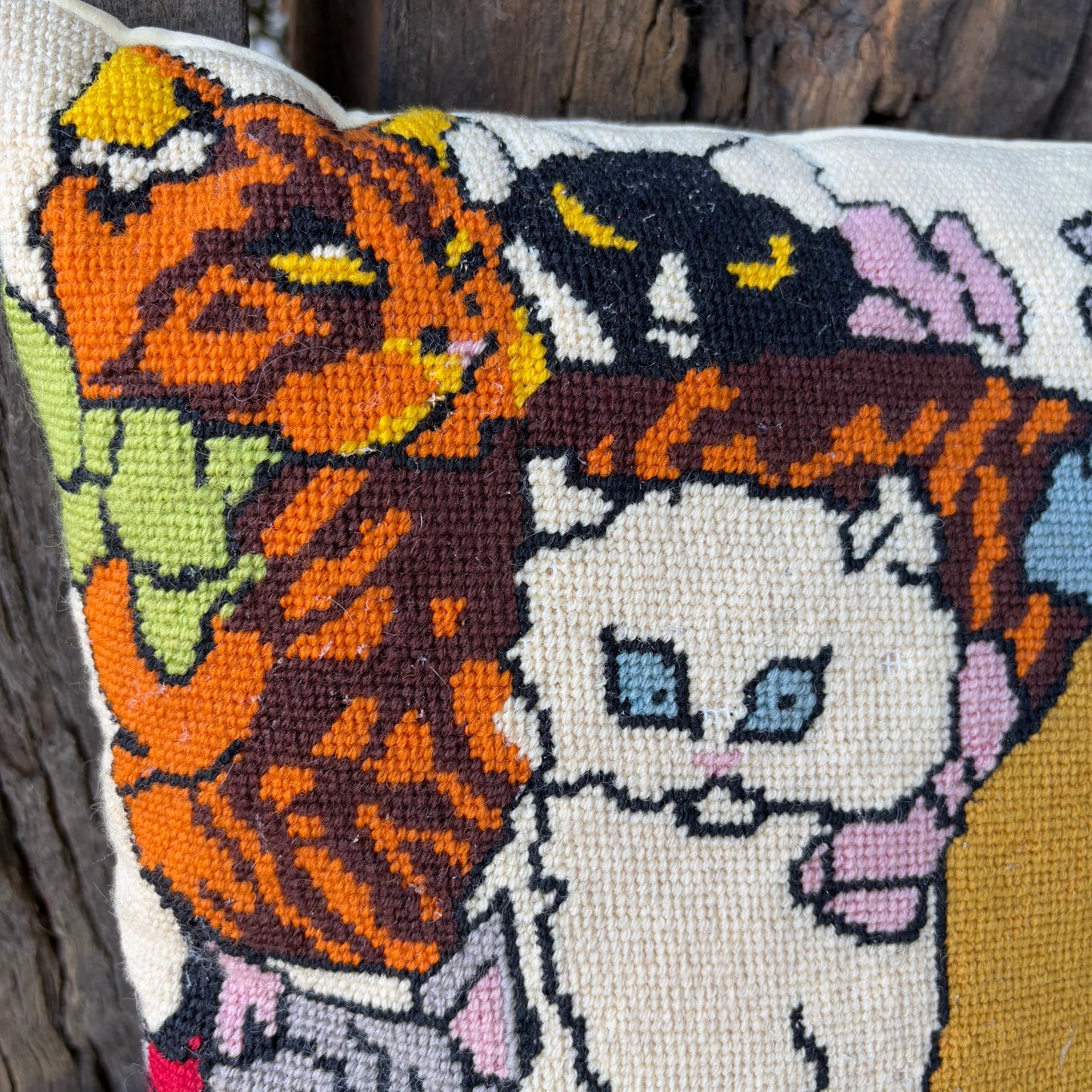 【USA vintage】 cushion CAT