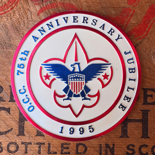 【1990s USA vintage】BOY SCOUT Orange County Council 75th Emblem