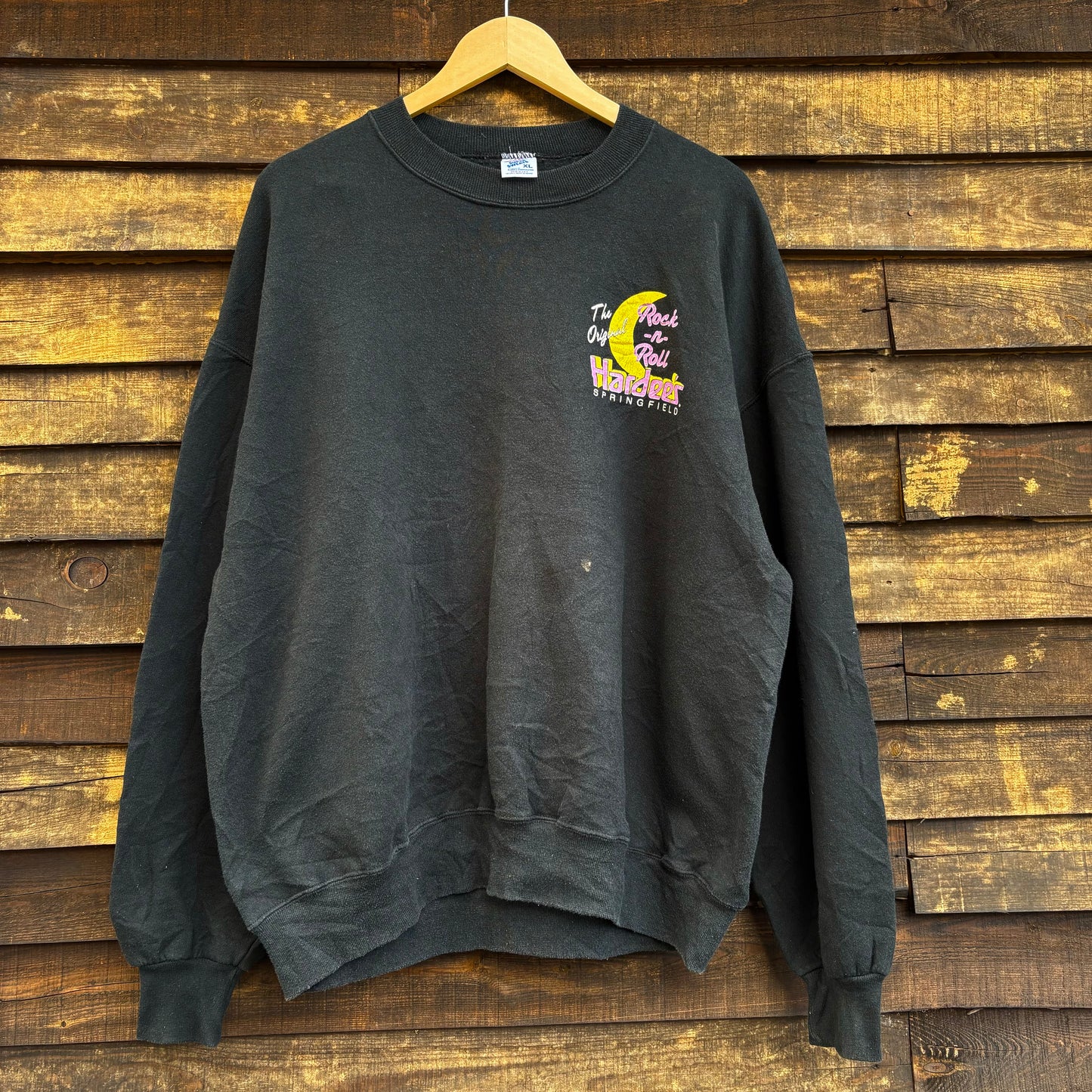 【USA vintage】sweat ROCK‘N’ROLL Hardee's