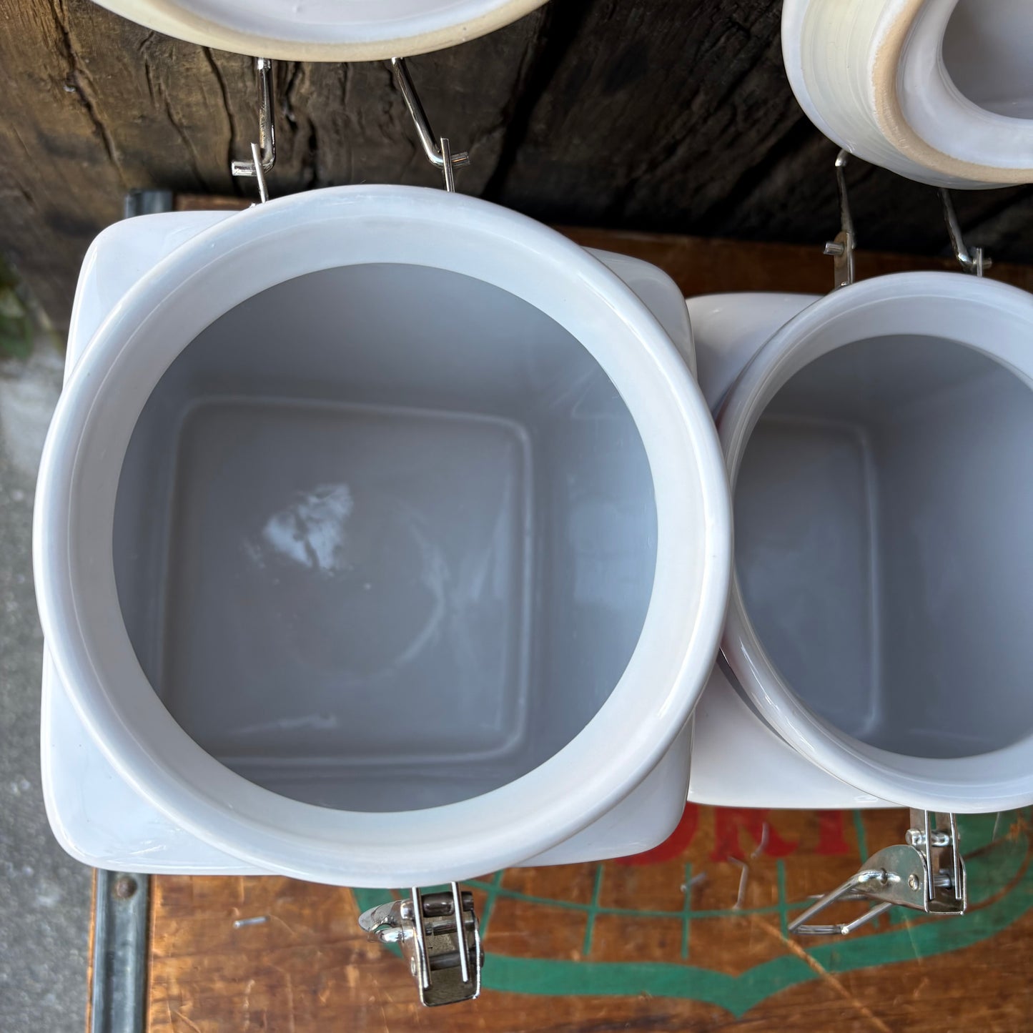 Coca-Cola “Things Go Better With Coke” canister set