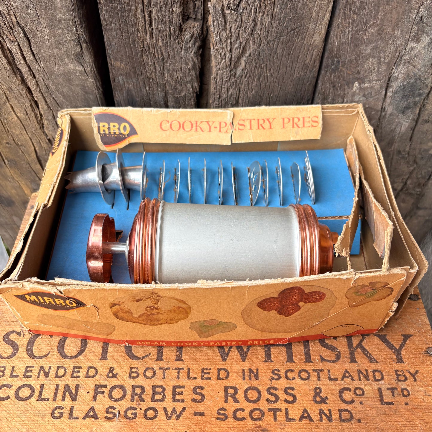 【USA vintage】MIRRO Cookie Press SET
