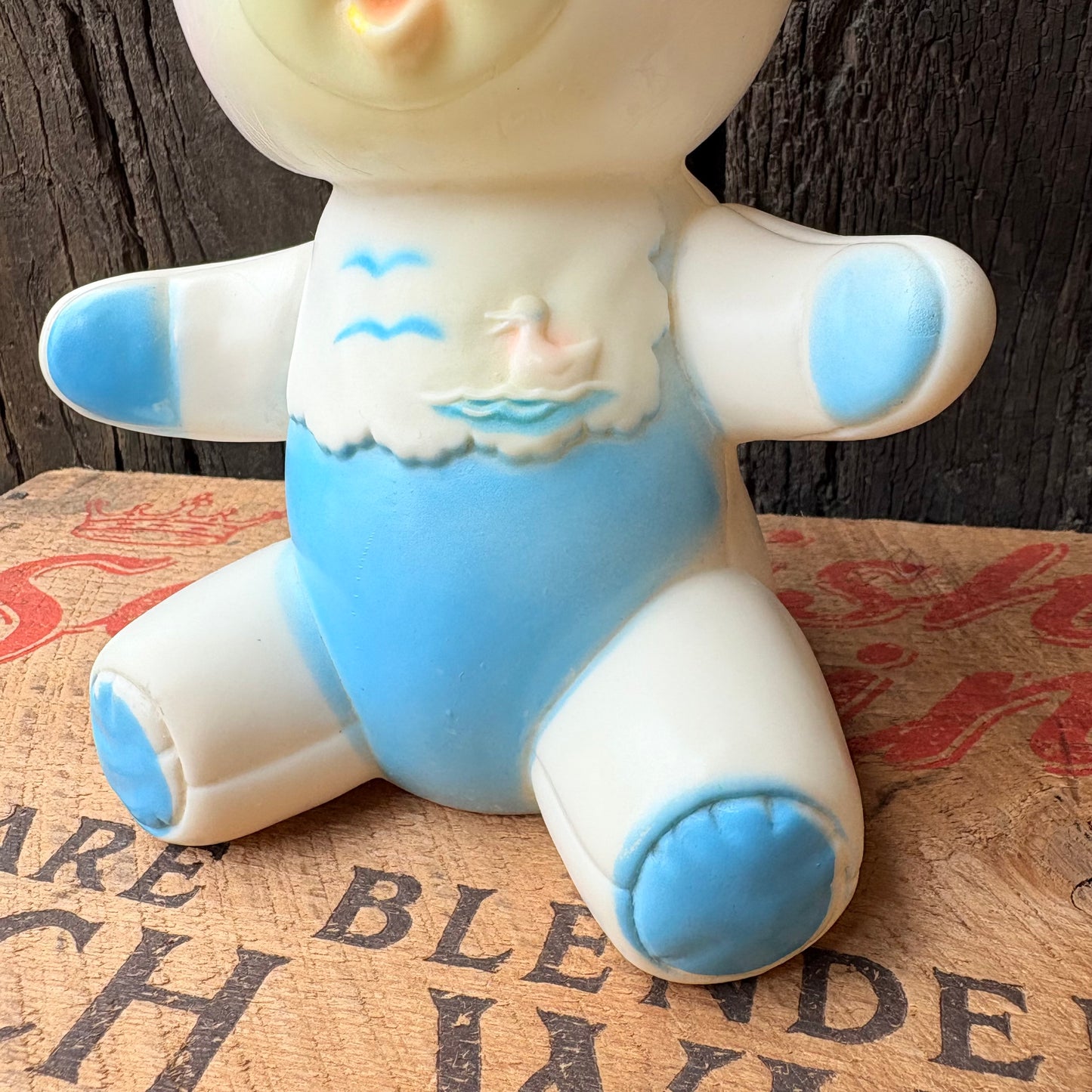 【1960s USA vintage】SANITOY Bear Toy