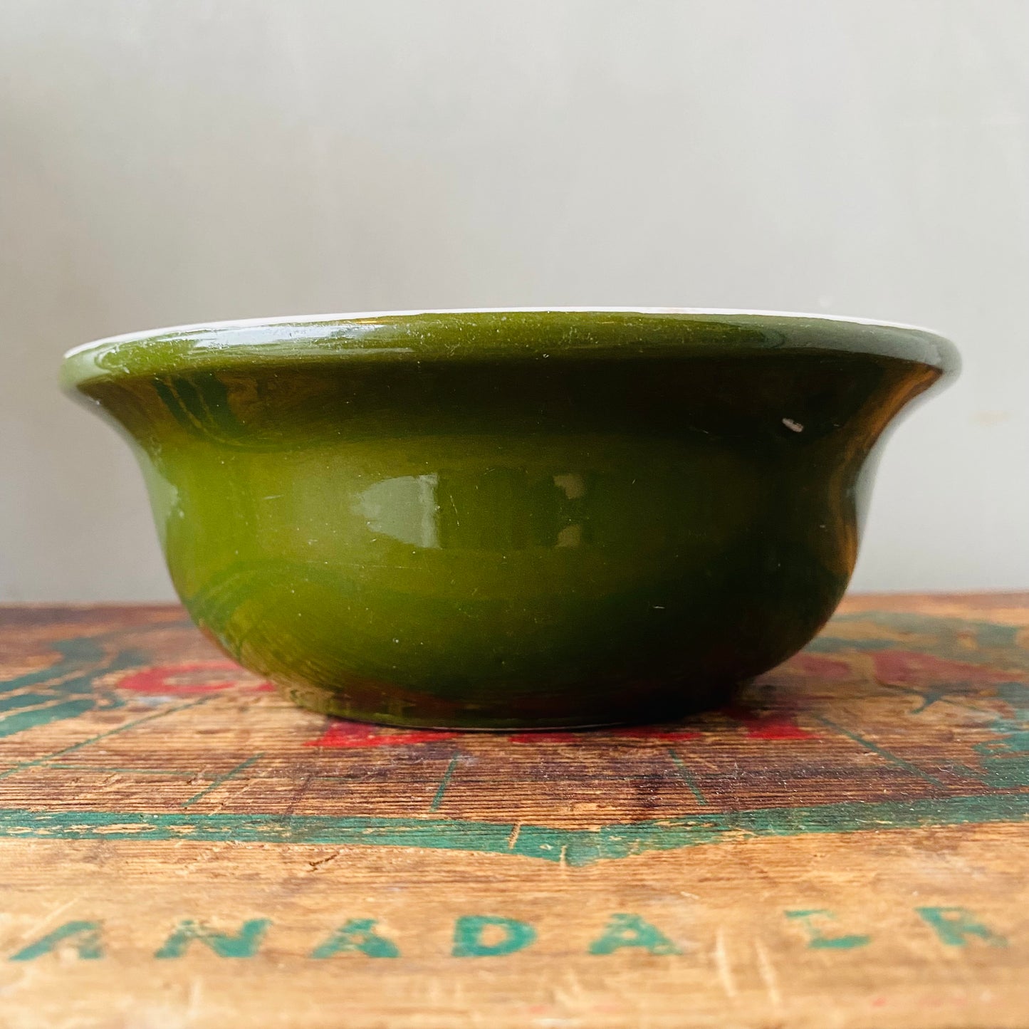 【1950s USA vintage】HALL pottery bowl 392