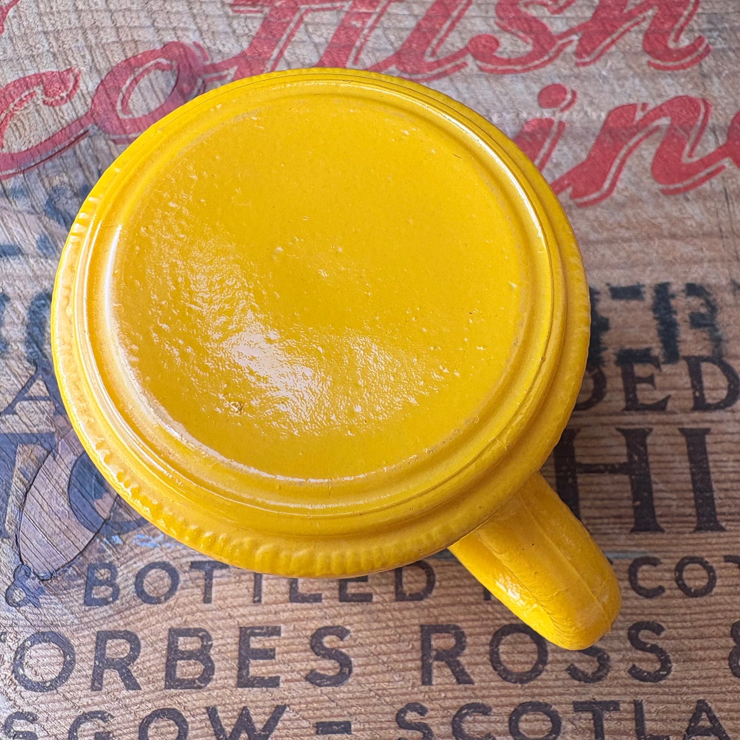 【USA vintage】Hazel Atlas Orange Peel Mug
