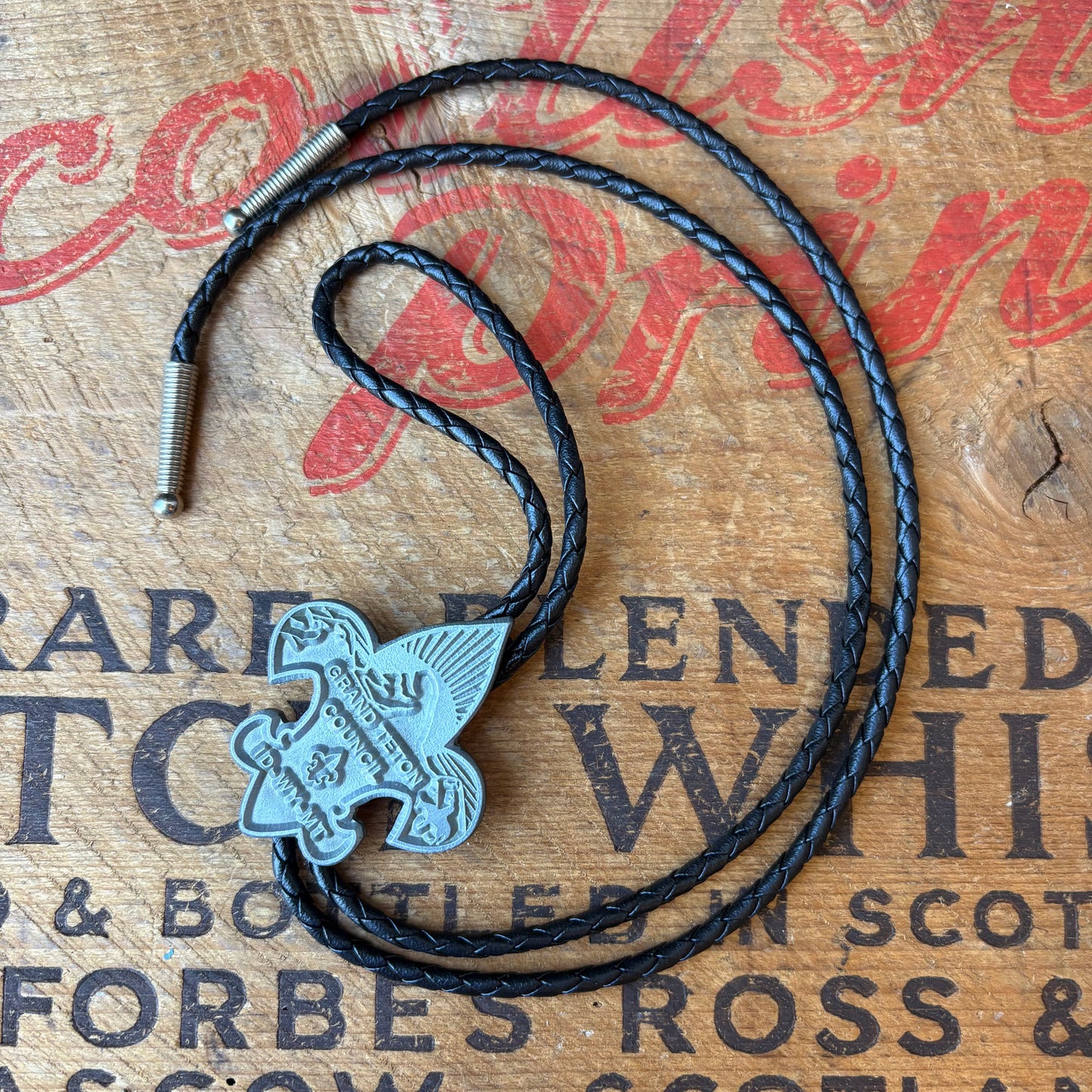 【vintage USA】Boy Scouts of America Grand Teton Council Bolo Tie