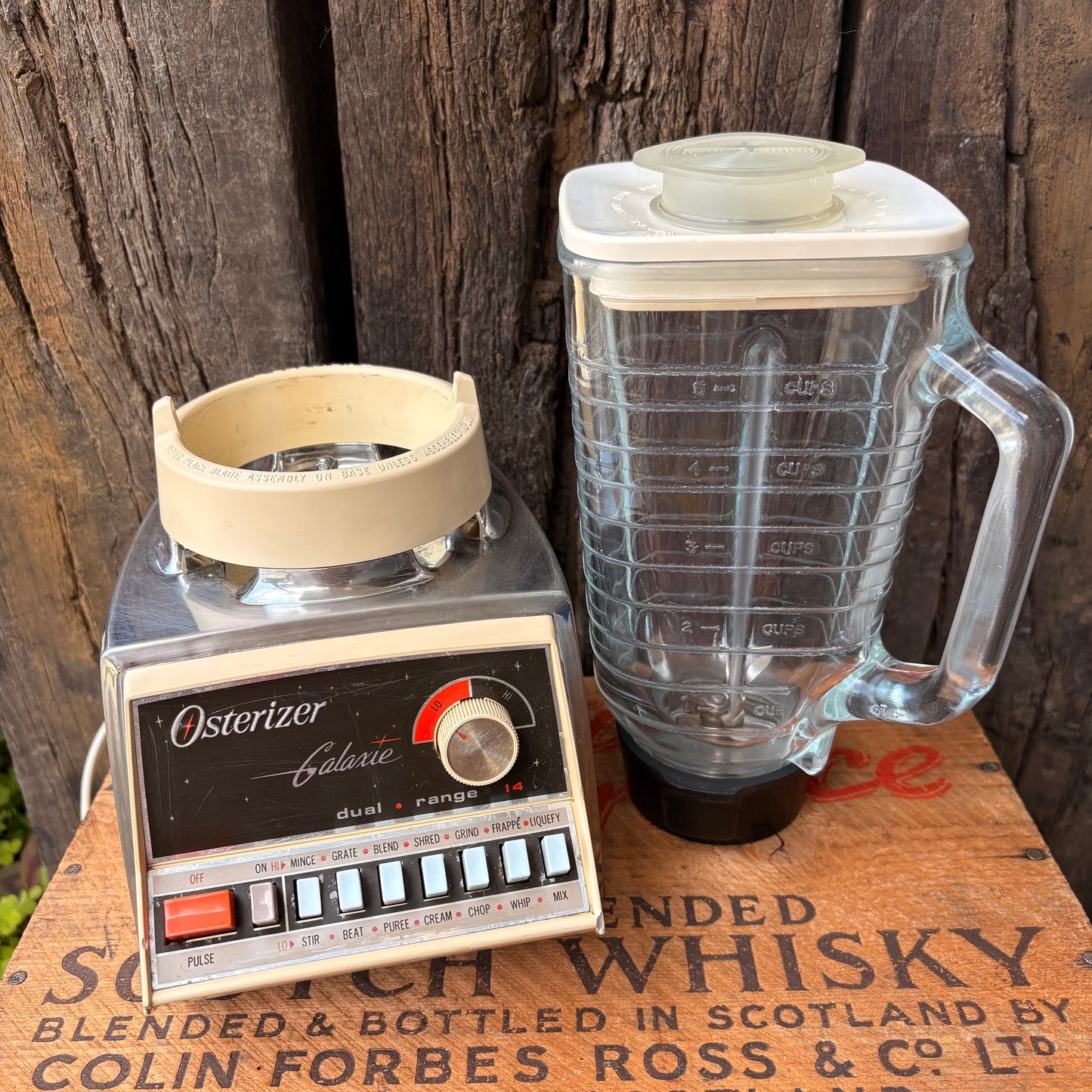 【1970s USA vintage】Osterizer Galaxie Dual Range 14 Blender