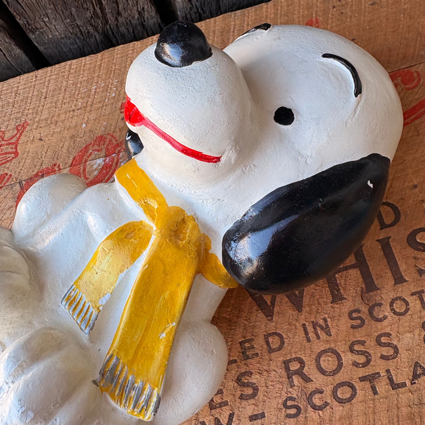 【USA vintage】 SNOOPY coin bank