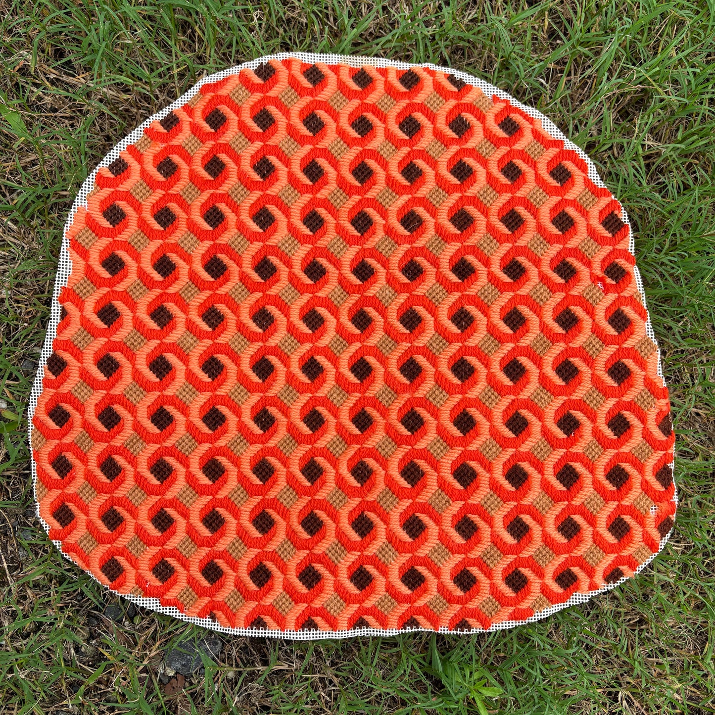 【USA vintage】Handmade Mat