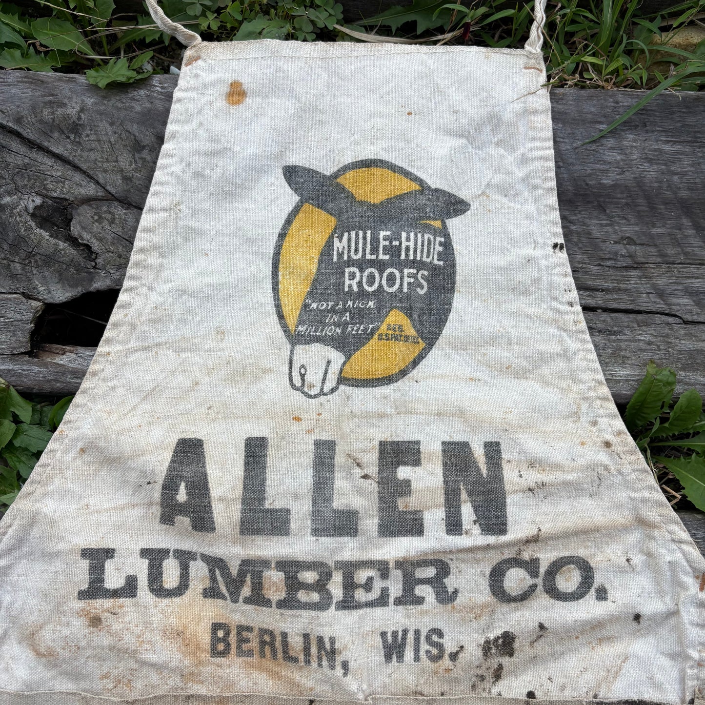 【1950s USA vintage】work apron