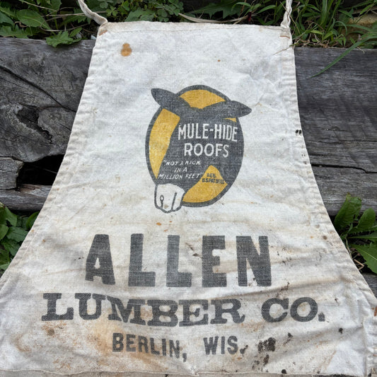 【1950s USA vintage】work apron