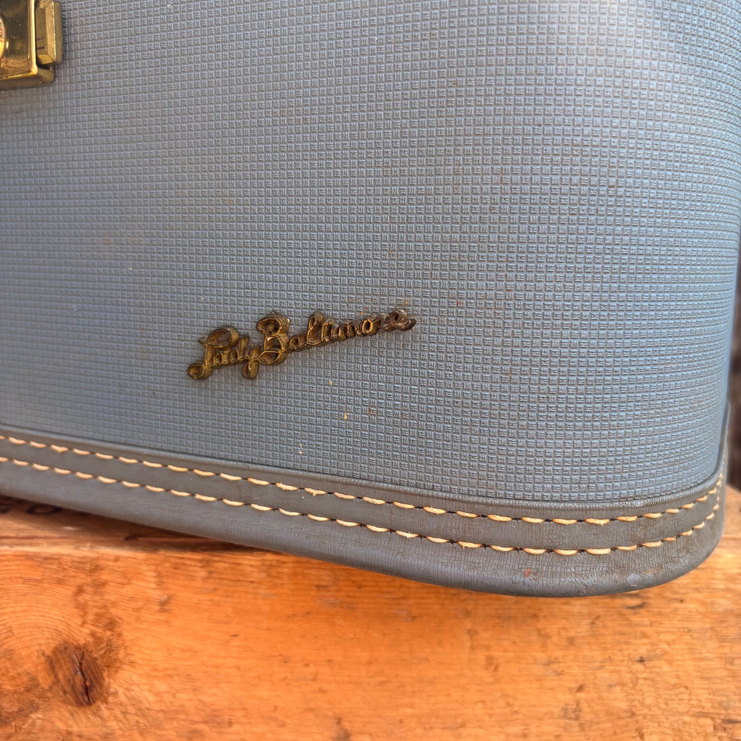 【1950s USA vintage】Baltimore Luggage Train Case