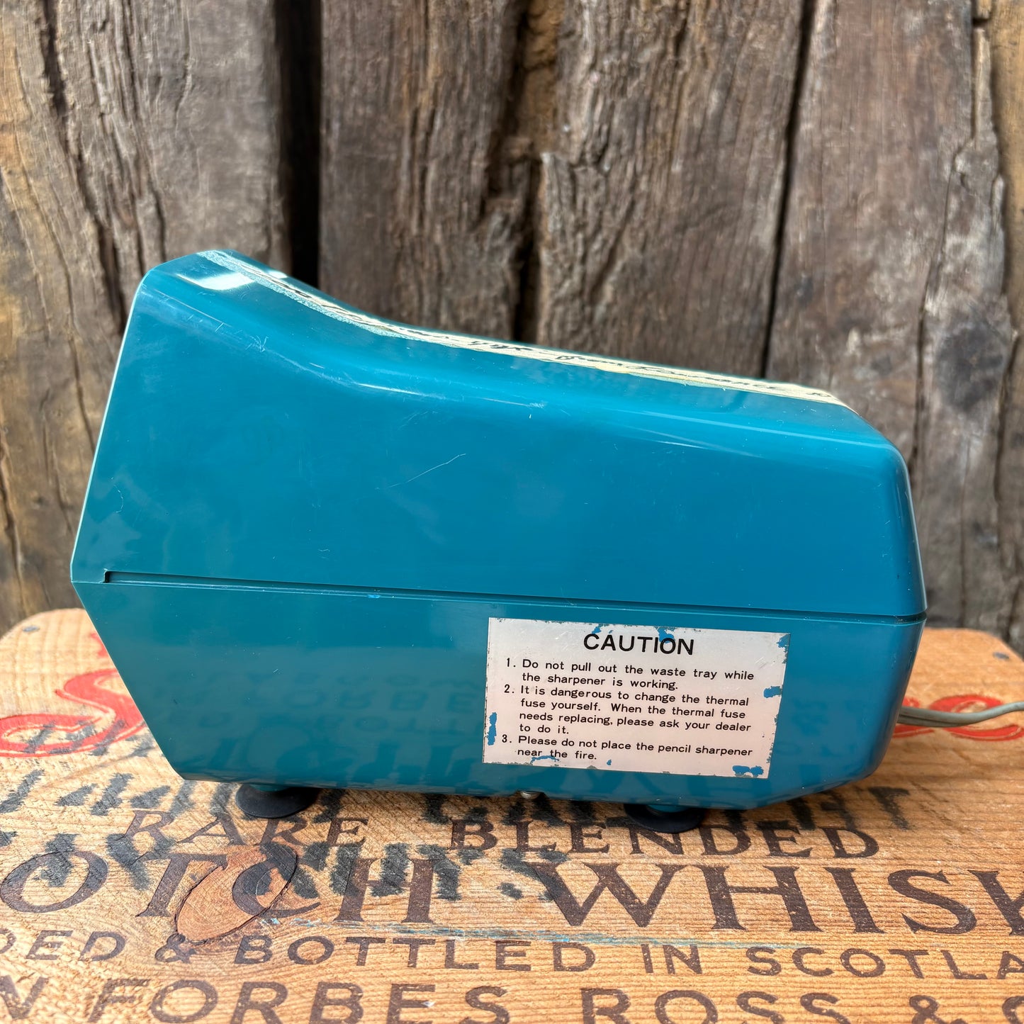 【1970s USA vintage】TOSHIBA AUTO STOP PS-43 Electric Pencil Sharpener