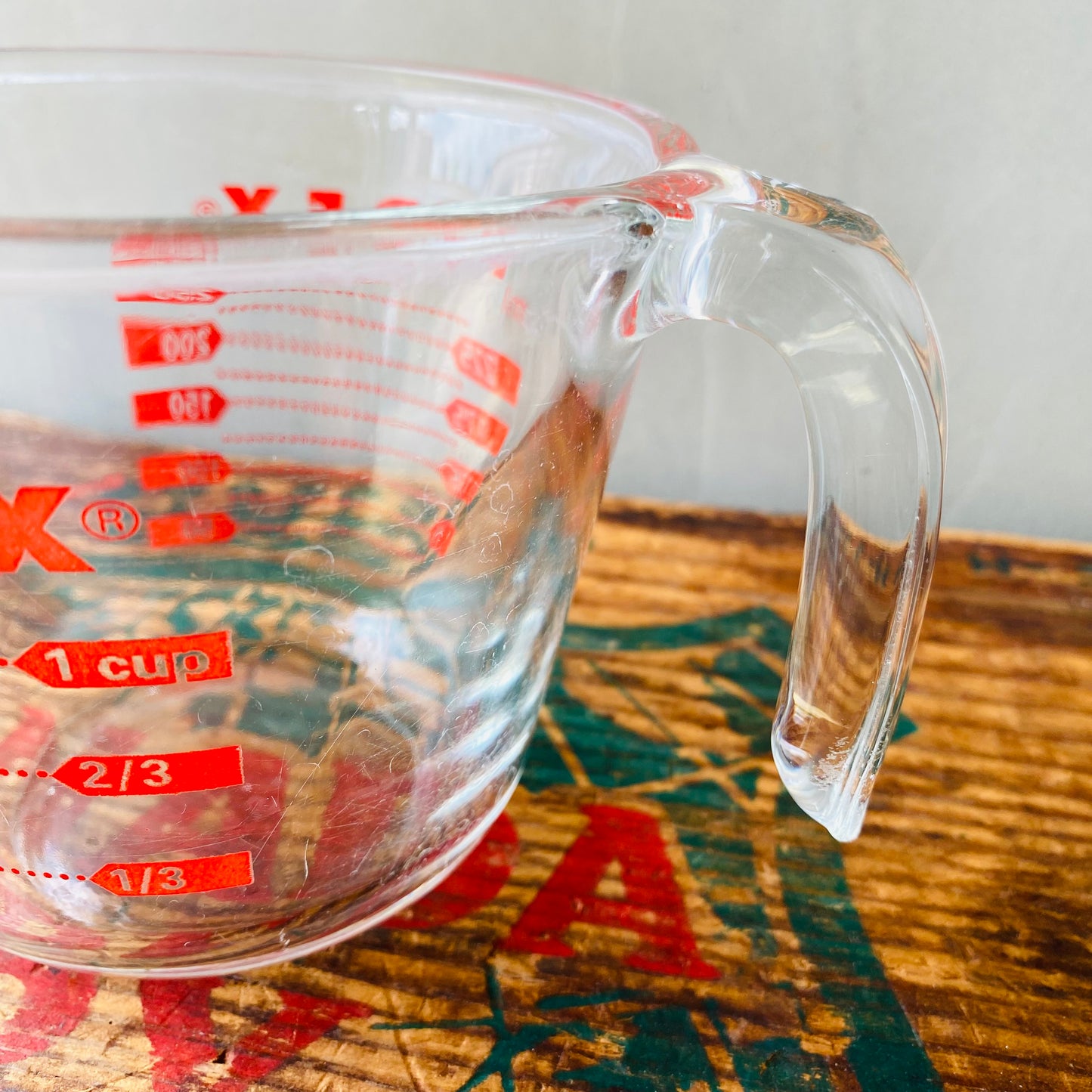 【1985-1990 USA vintage】 OLD PYREX measuring cup