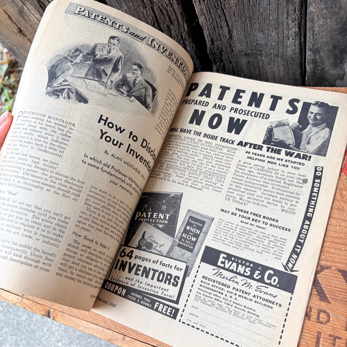 【1940s USA vintage】SCIENCE and MECHANICS FEBRUARY 1945