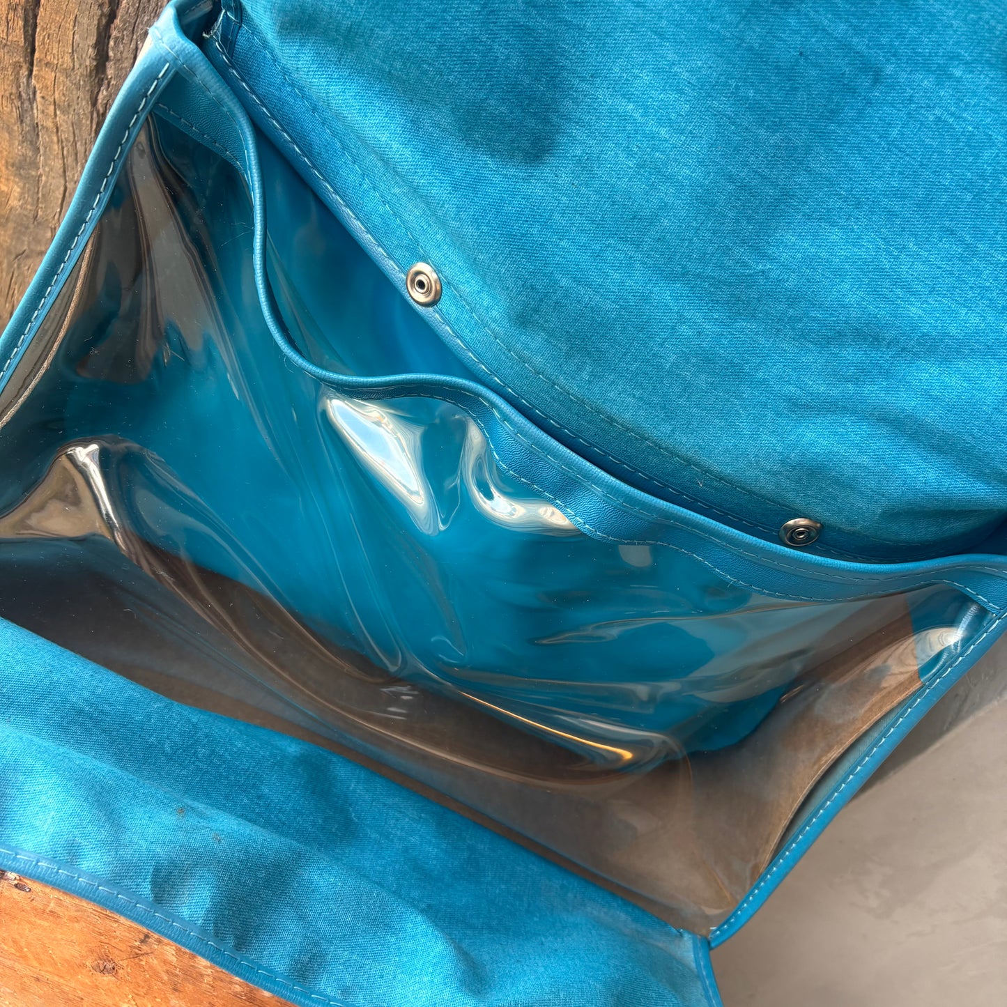 【1960s USA vintage】Floral Tapestry Hand Bag