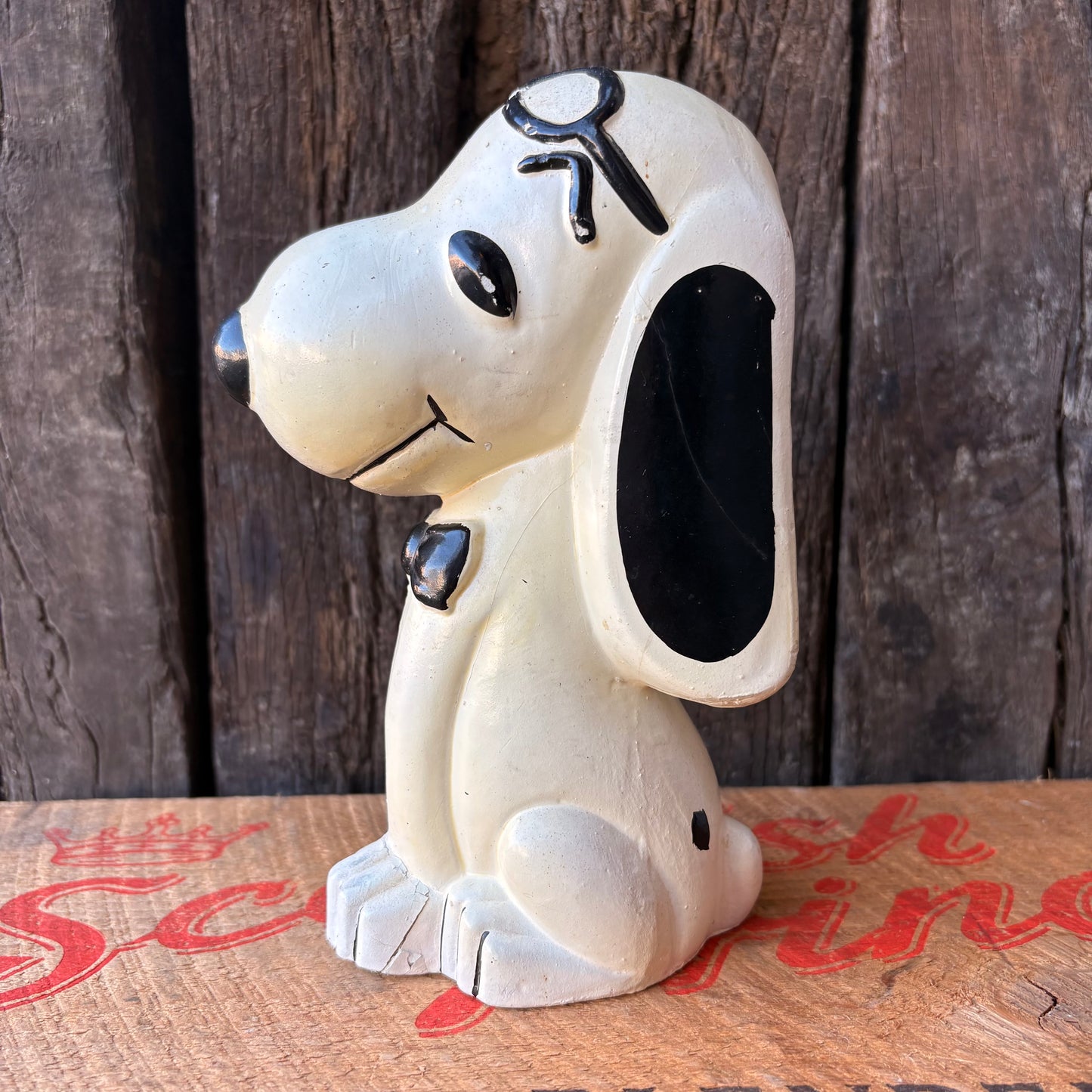 【1960s USA vintage】SNOOPY Coin Bank