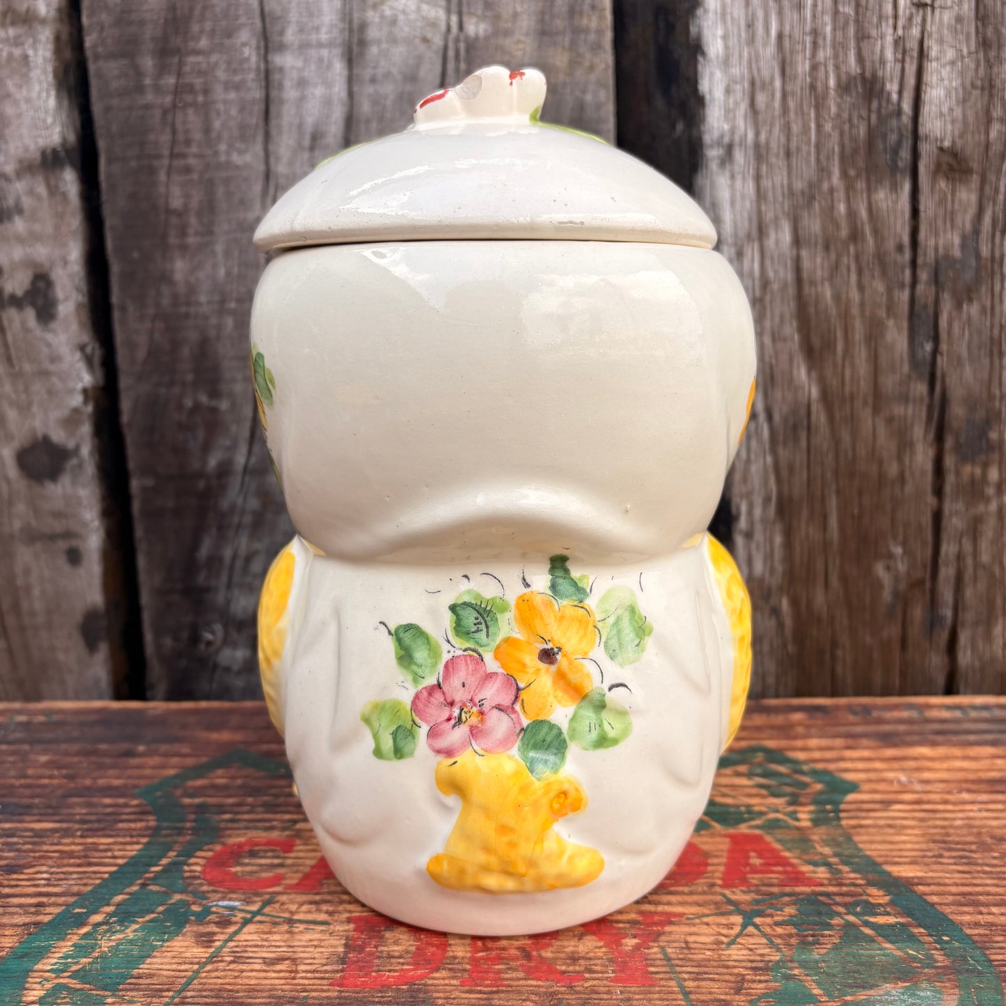 【vintage】Disney Donald Duck Cookie Jar