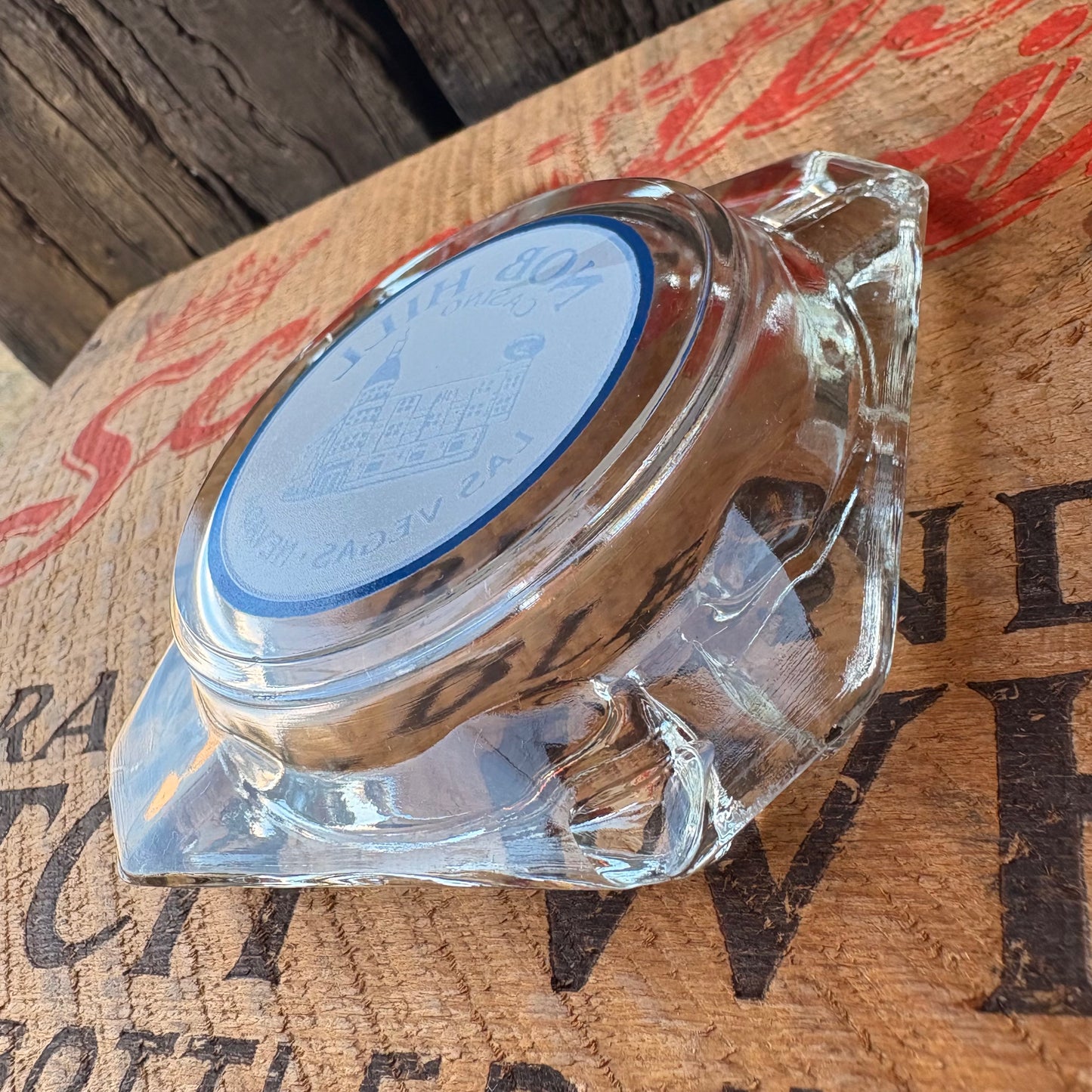 【USA vintage】advertising ashtray NOB HILLCASINO