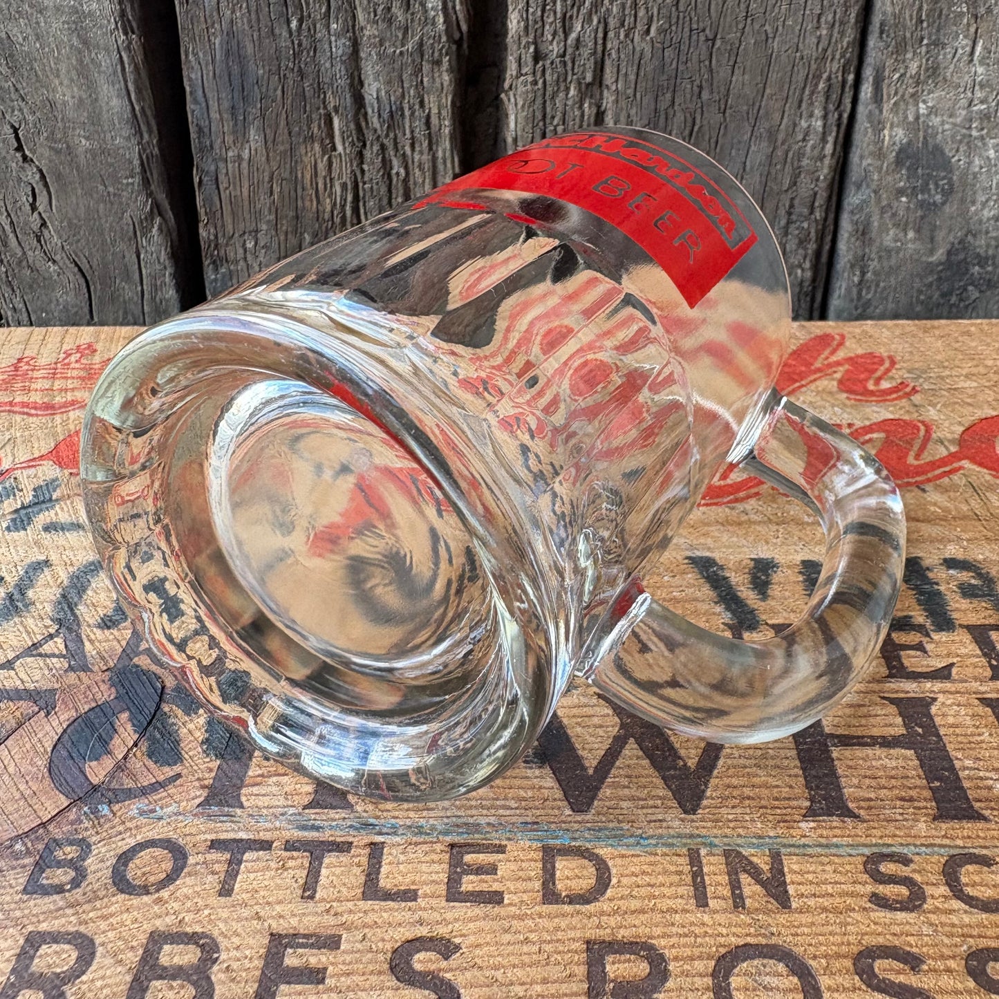 【1970s USA vintage】RICHardson ROOT BEER Advertising Glass Mug