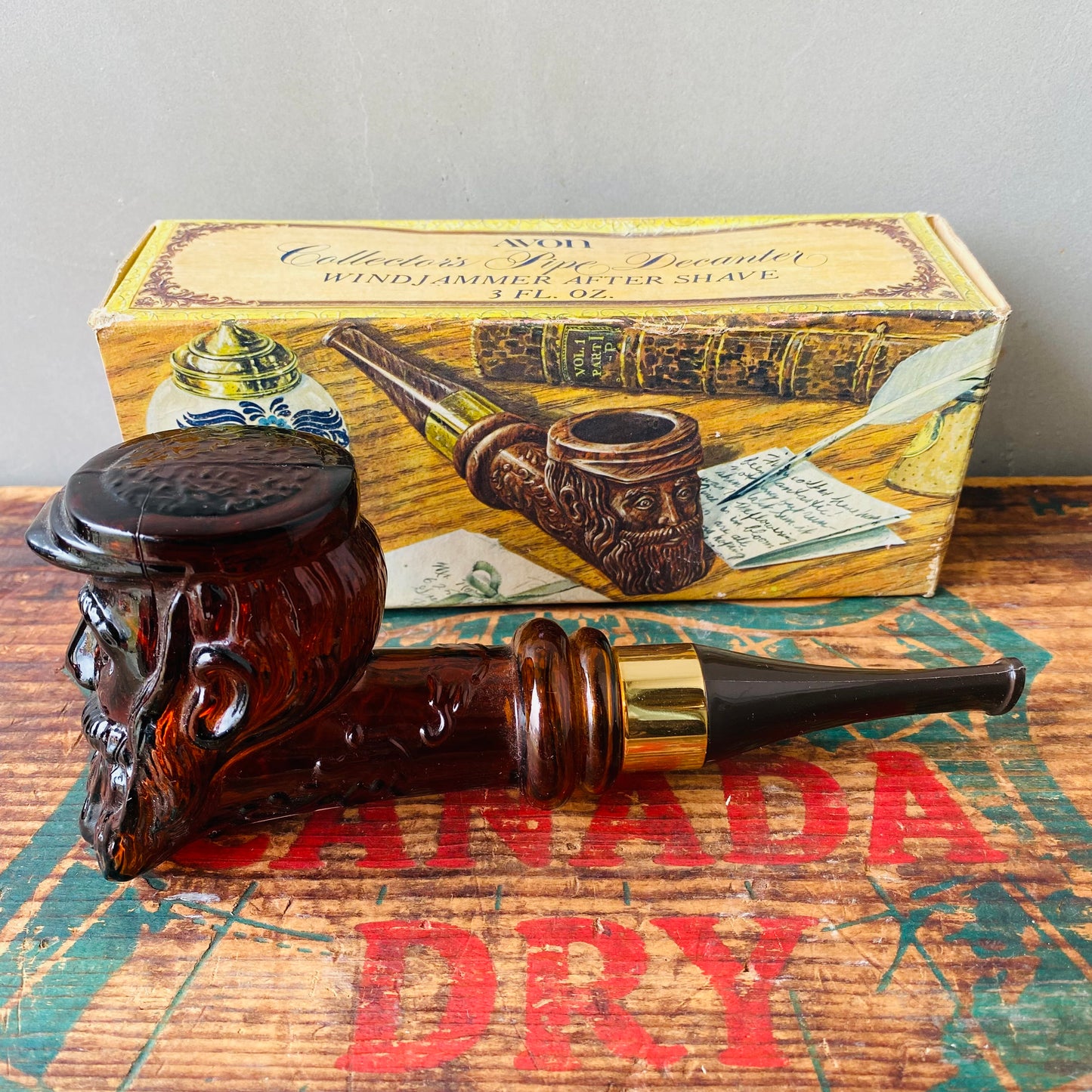 【USA vintage】 AVON bottle collectors pipe