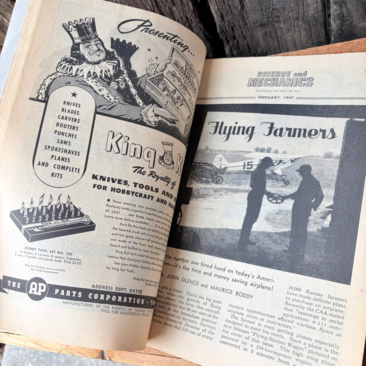 【1940s USA vintage】SCIENCE and MECHANICS FEBRUARY 1947