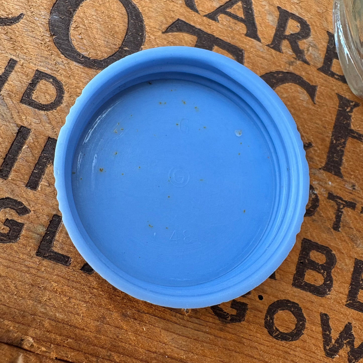 【USA vintage】Flat Glass Bottle