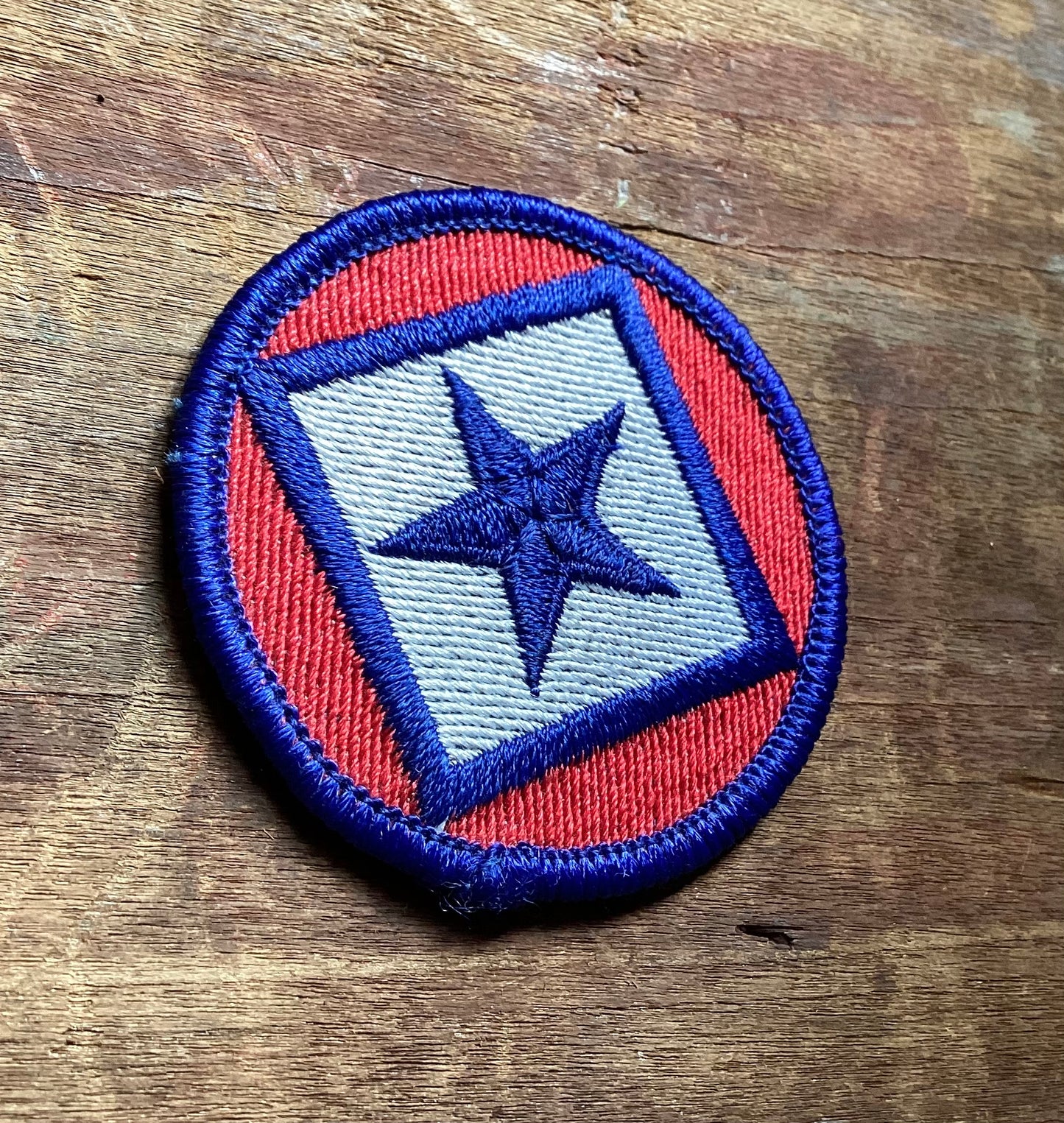 【USA vintage】ワッペン 第122予備コマンド 122nd Reserve Command ミリタリー アメリカ陸軍