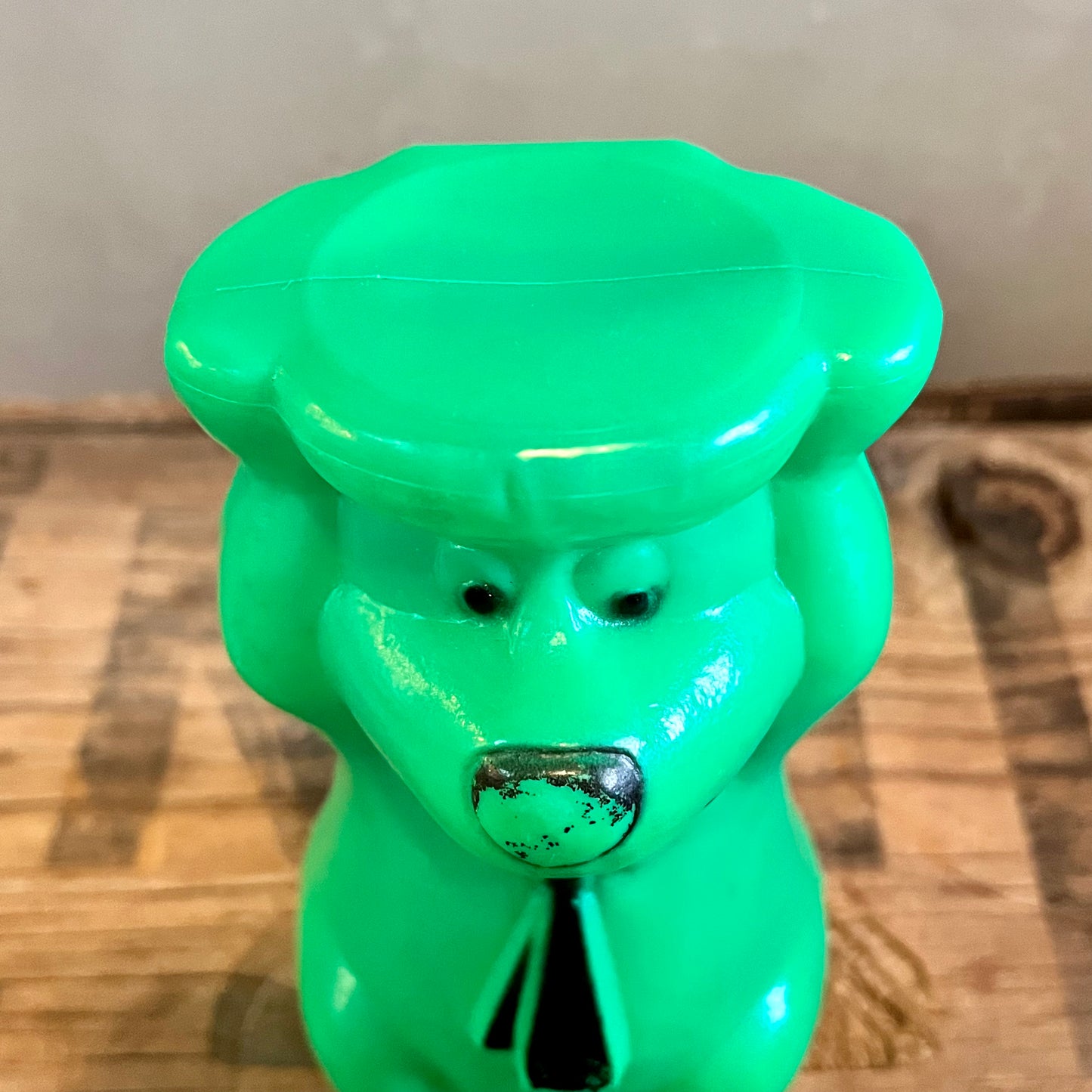 【60s USA vintage】Yogi Bear Bowling Pin （Green）