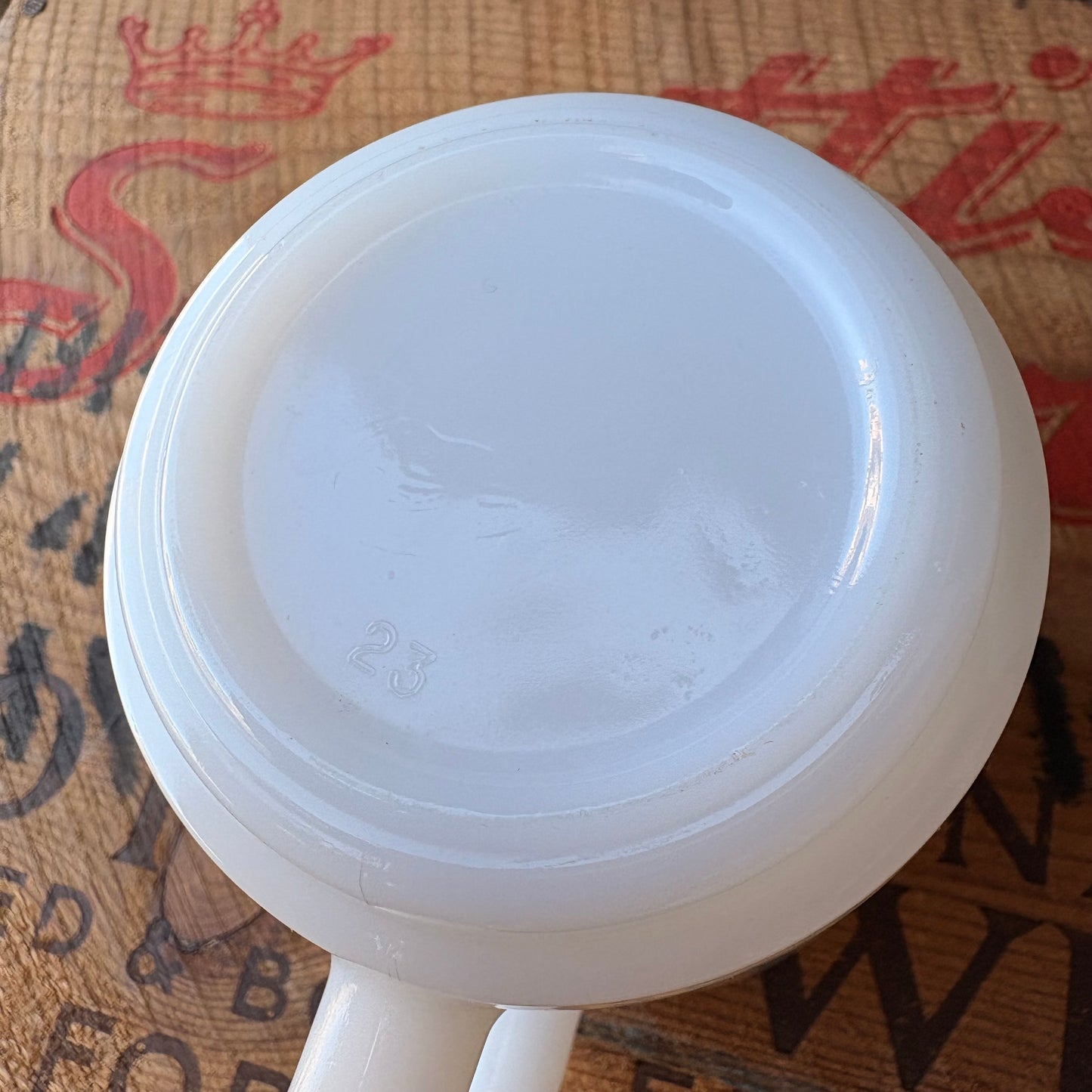 【USA vintage】GLASBAKE mug Raggedy Ann&Andy