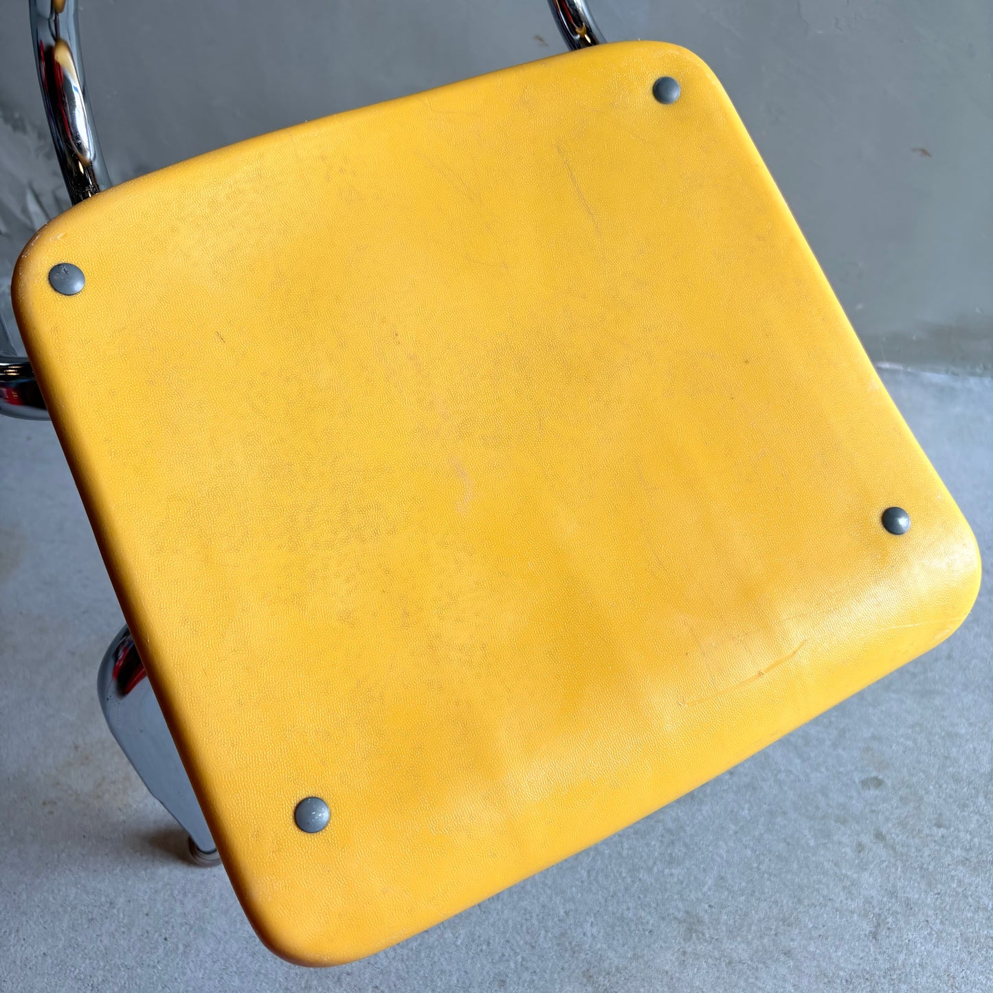 【USA vintage】VIRCO School Chair Yellow