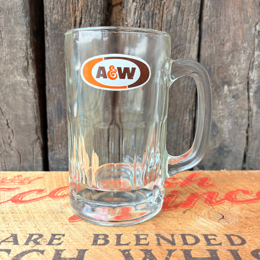 【USA vintage】A&W Glass Mug