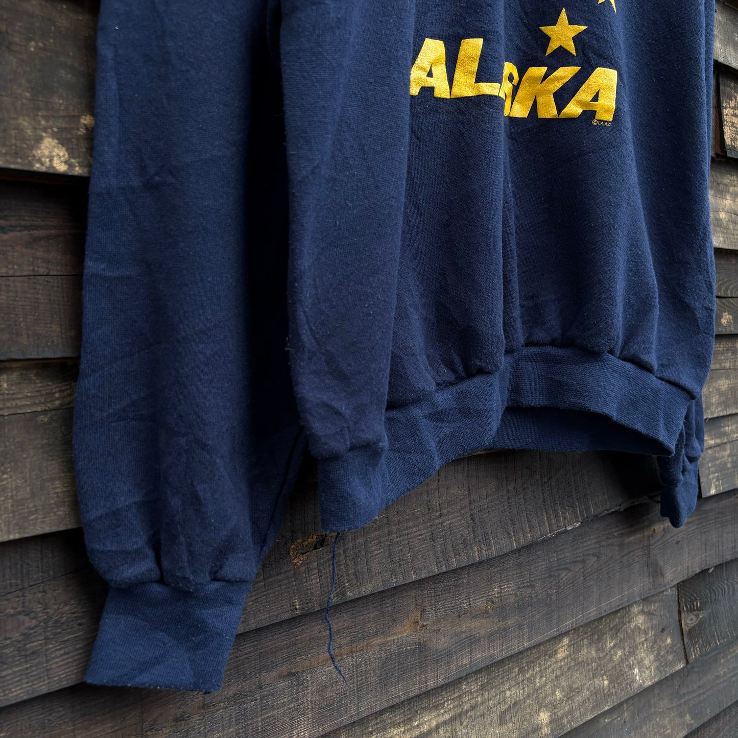 【USA vintage】sweat ALASKA