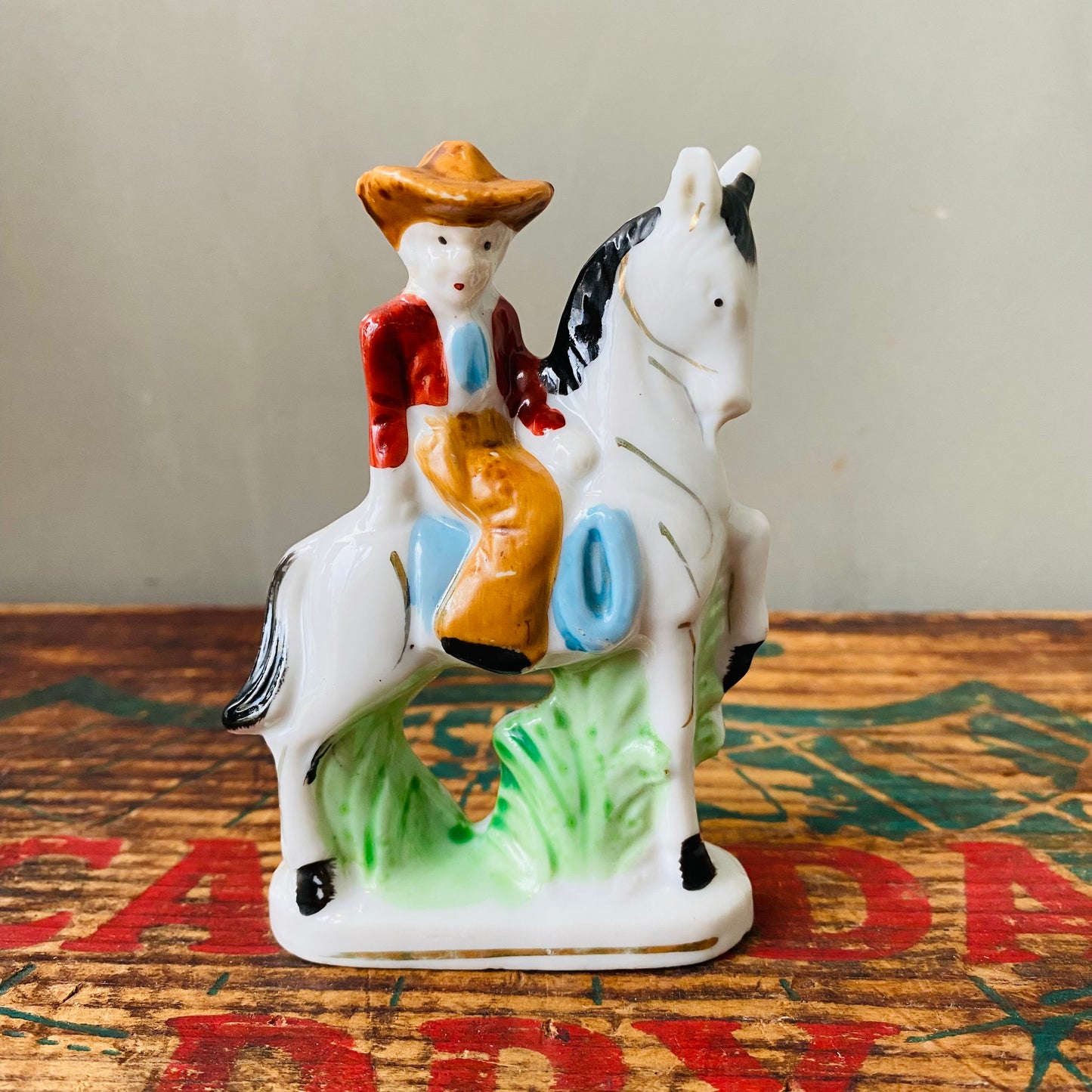 【JAPAN vintage】 cowboy objet