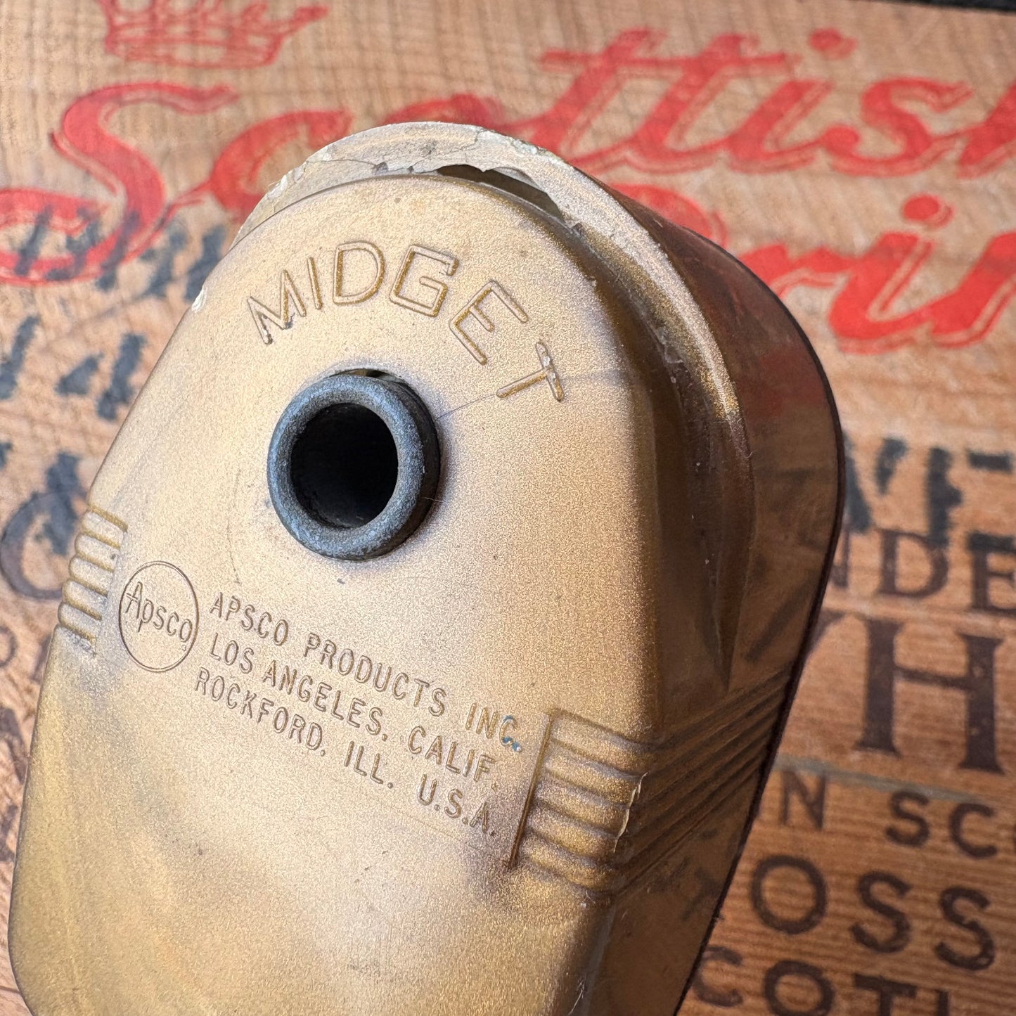 【1950s USA vintage】MIDGET APSCO Pencil Sharpener