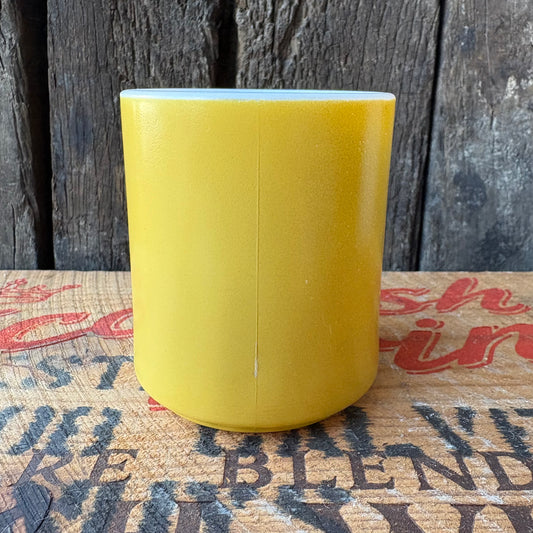 【USA vintage】HAZEL ATLAS mug cup Mustard yellow