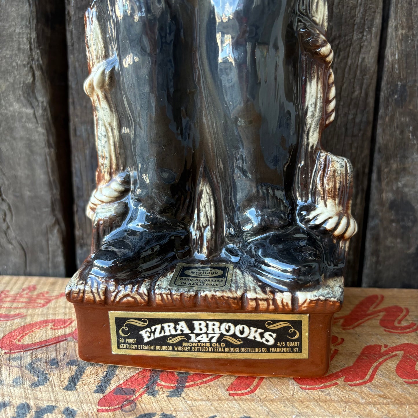 【1971 vintage】EZRA BROOKS “SEA CAPTAIN” Decanter