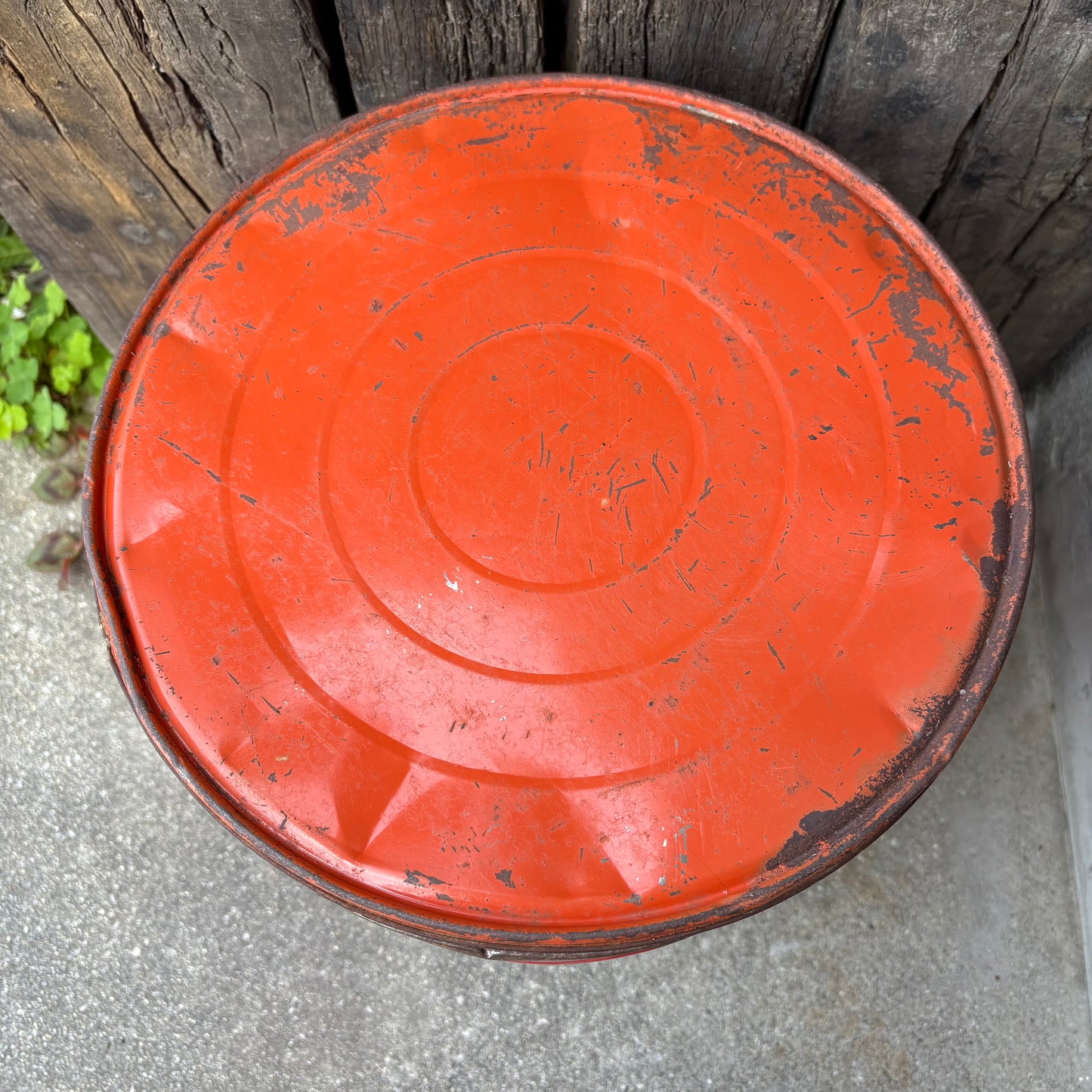 【1960s USA vintage】CUDAHY’S “REX PURE LARD” Tin can