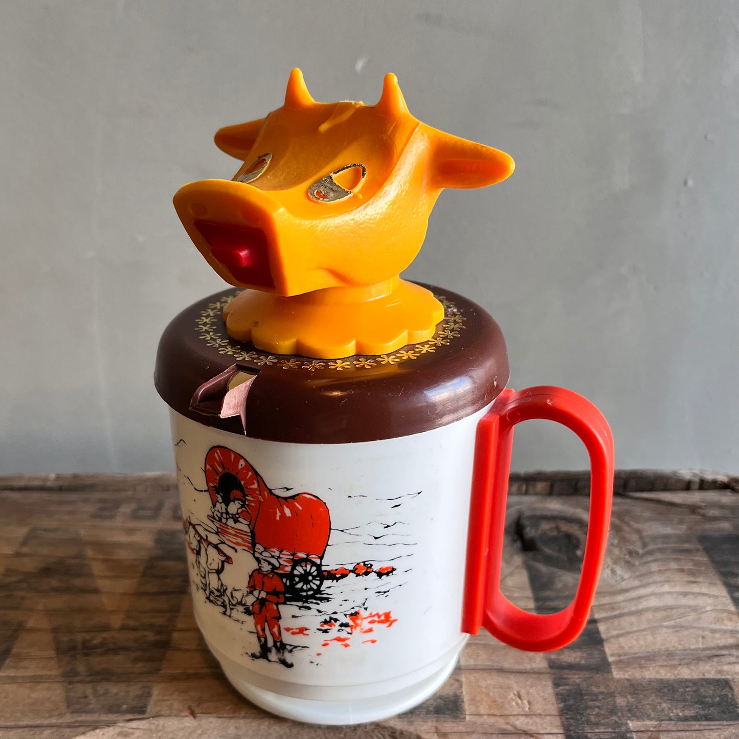 【USA vintage】WHIRLEY Moo-Cow Creamer and Kid’s mug UTAH