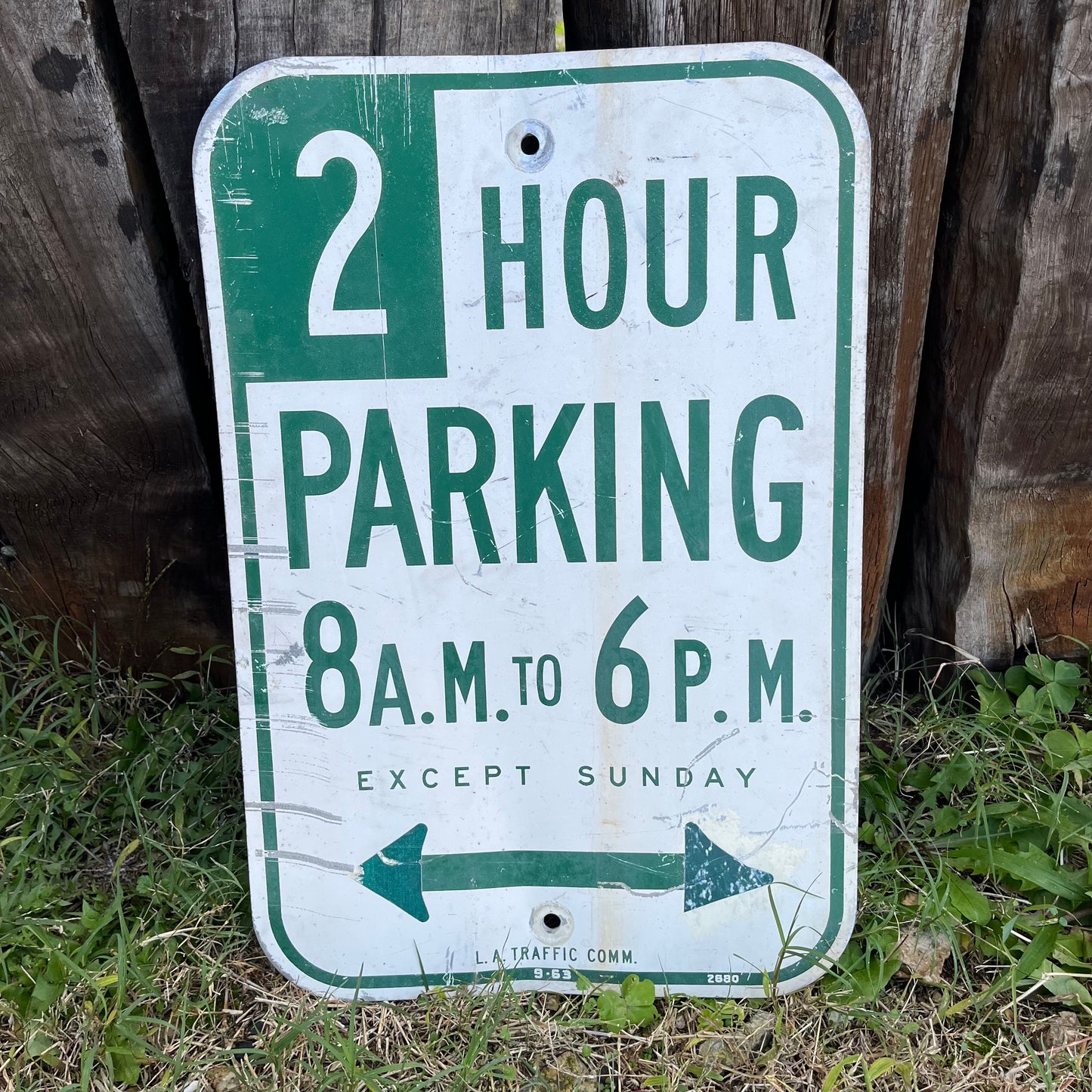 【USA vintage】Parking Sign