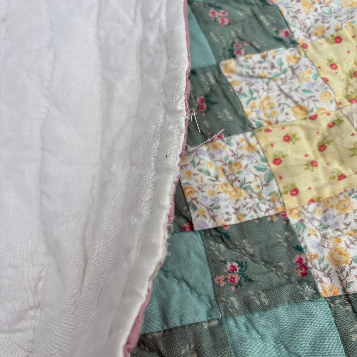【USA antique】Patchwork Quilt