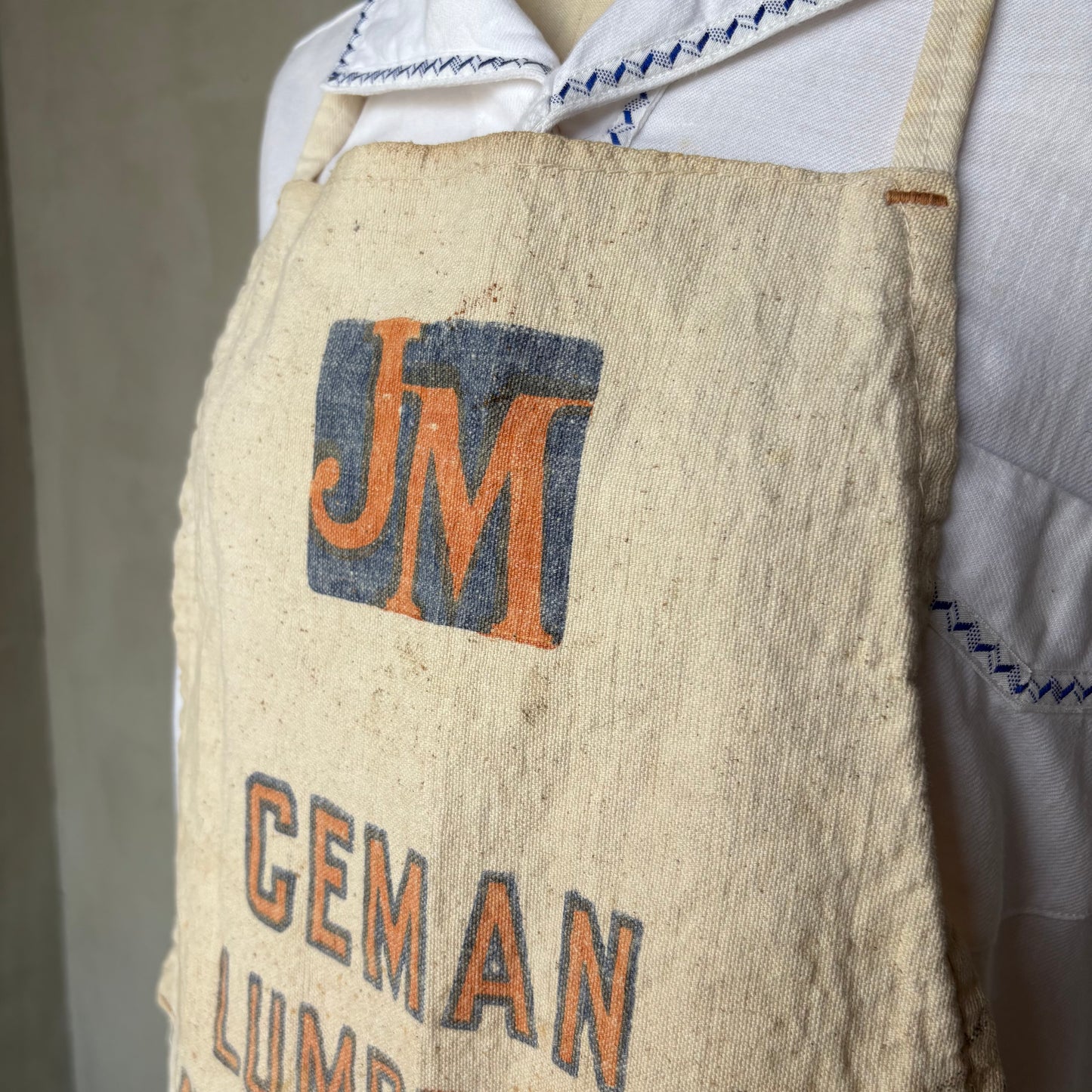 【1950s USA vintage】work apron