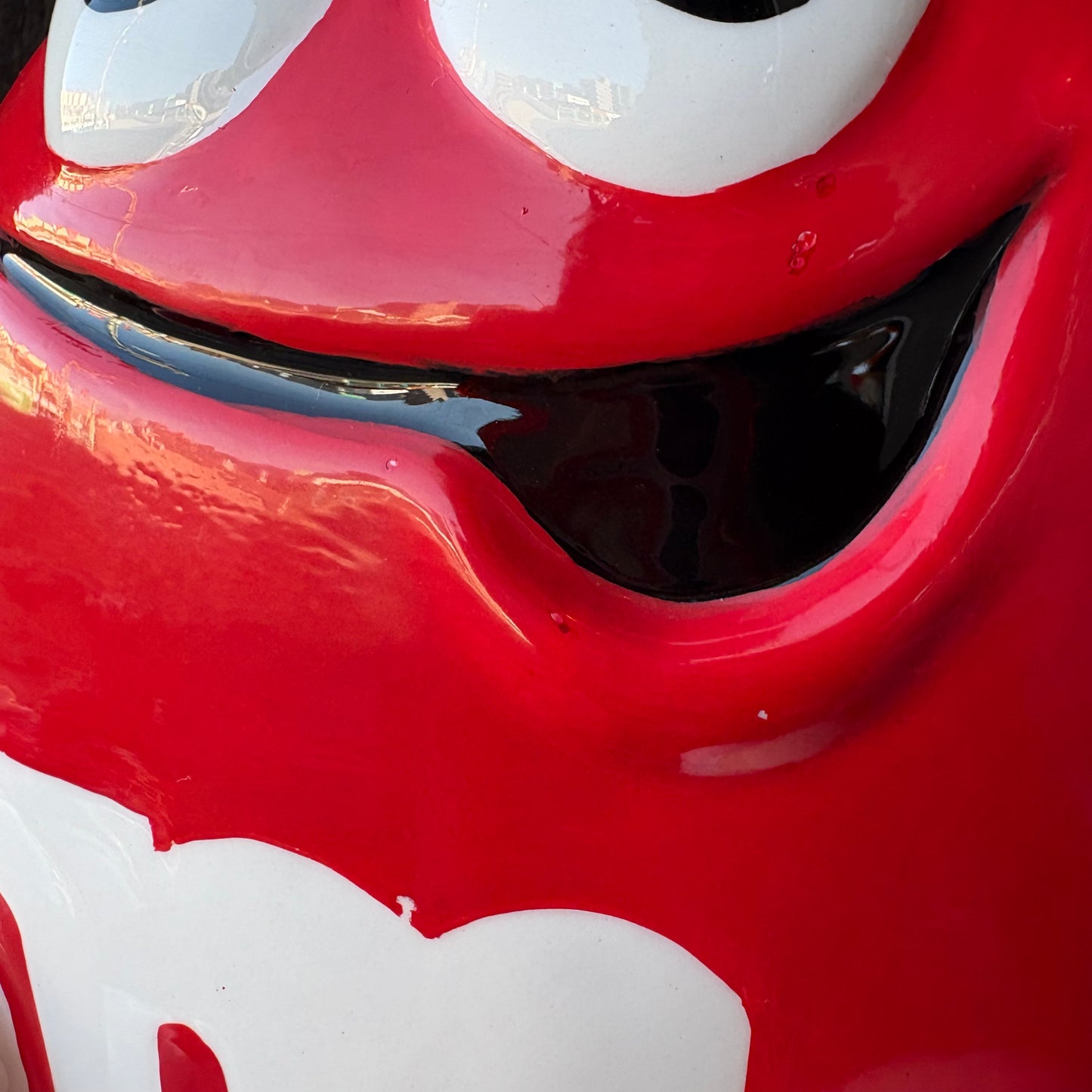 【1990s-2000s】M&M’s Red Ceramic Cookie Jar